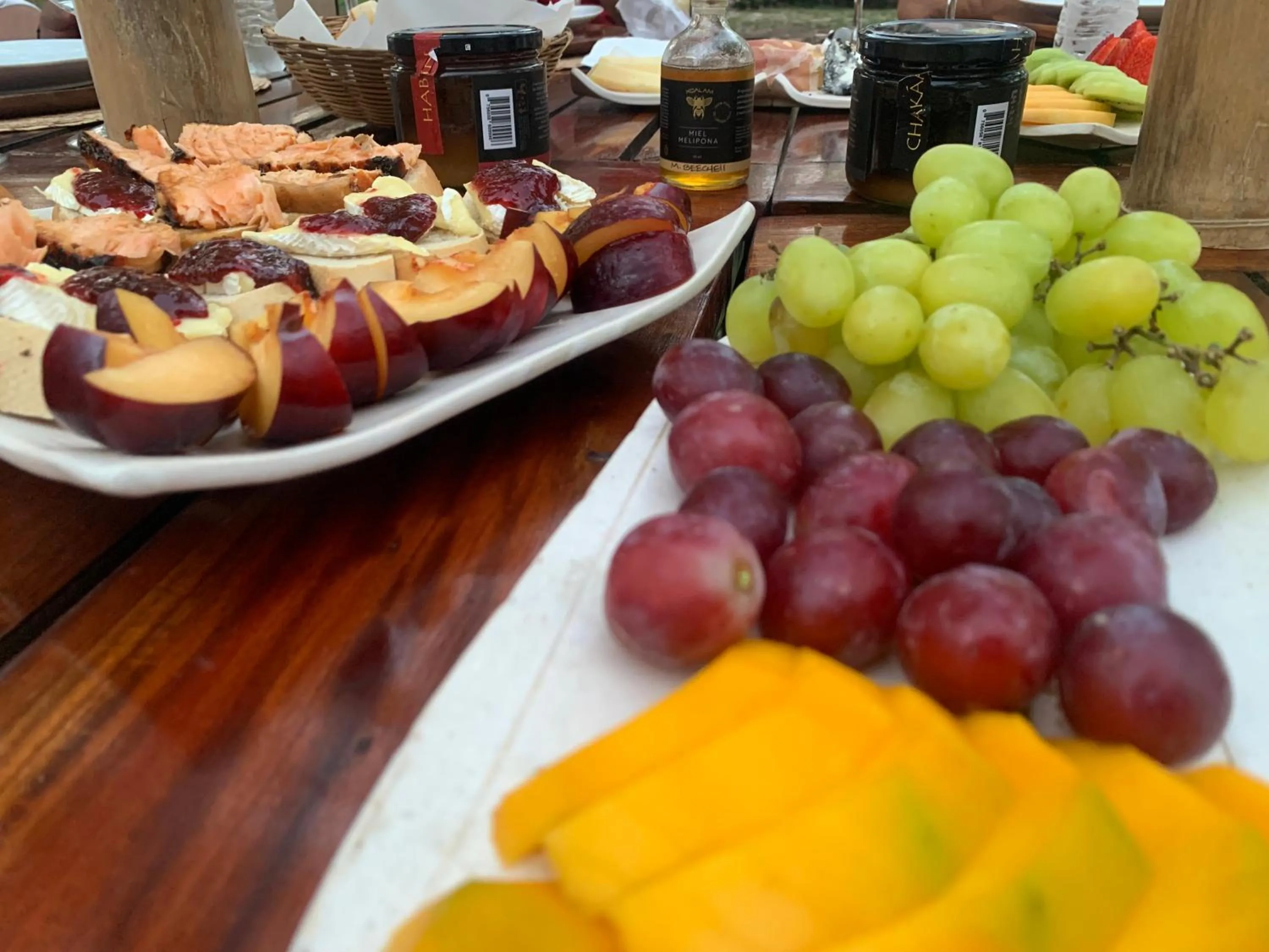 Breakfast in Hacienda San Francisco Tzacalha