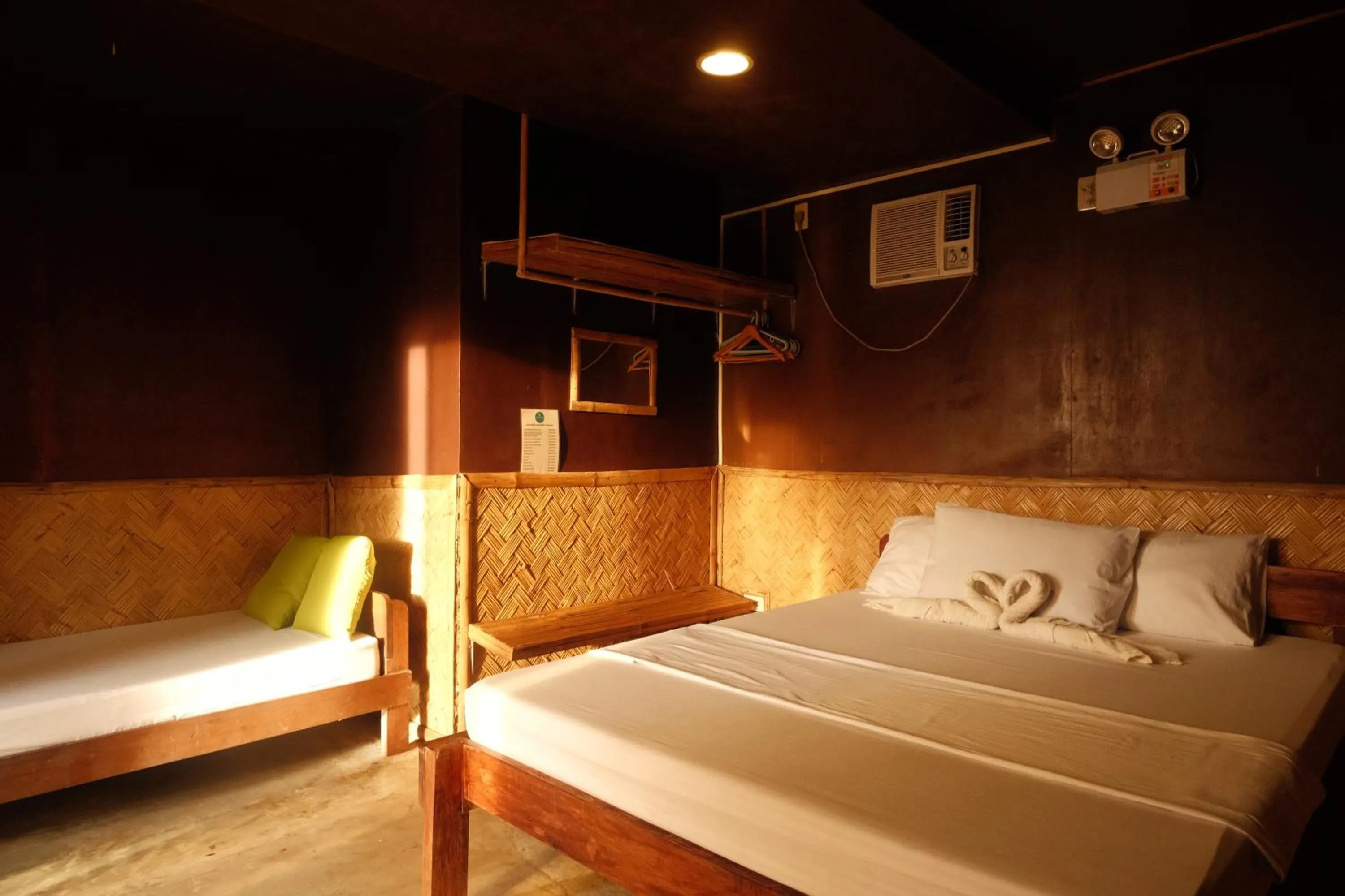 Bed in Cocovana Beach Resort