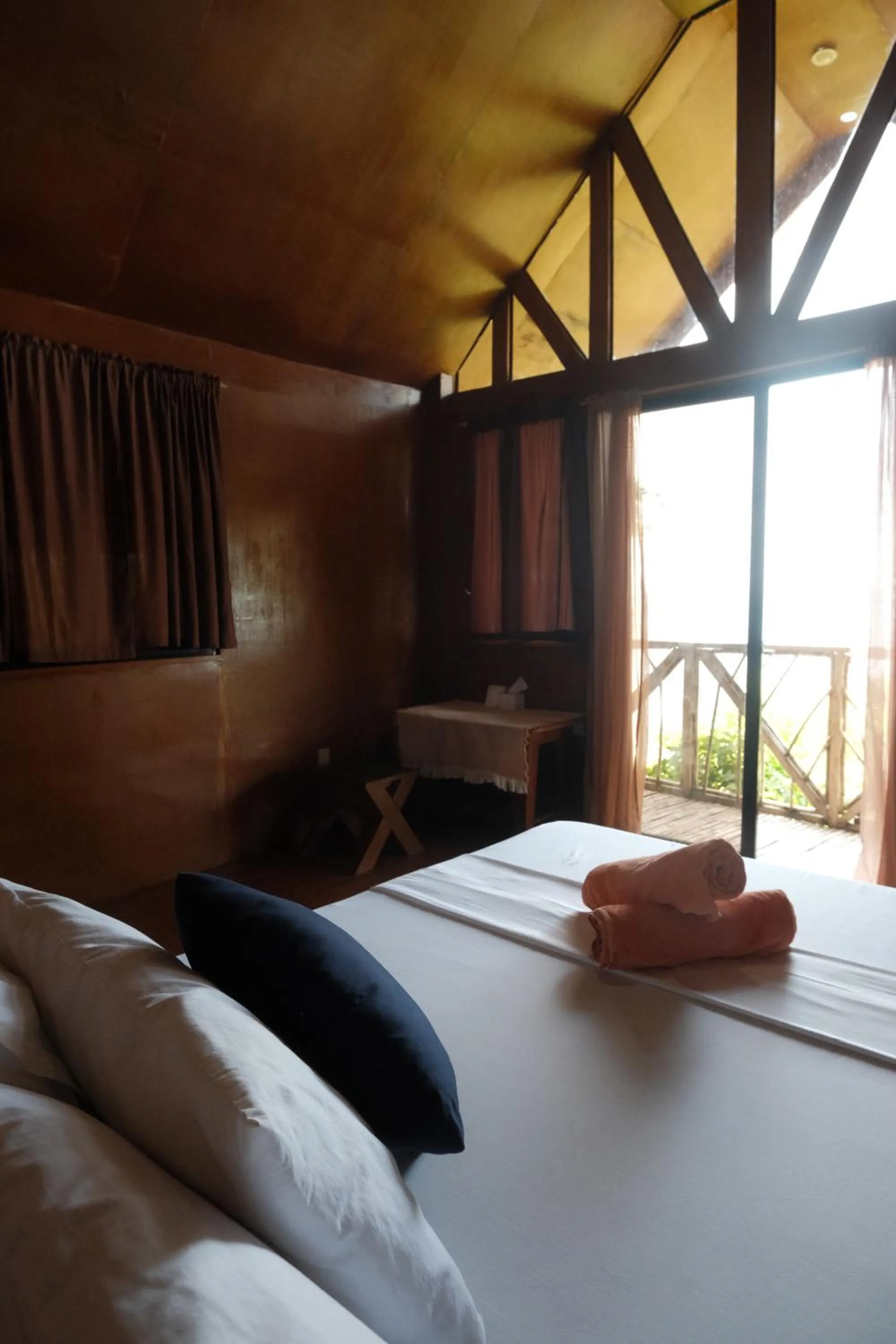 Bed in Cocovana Beach Resort