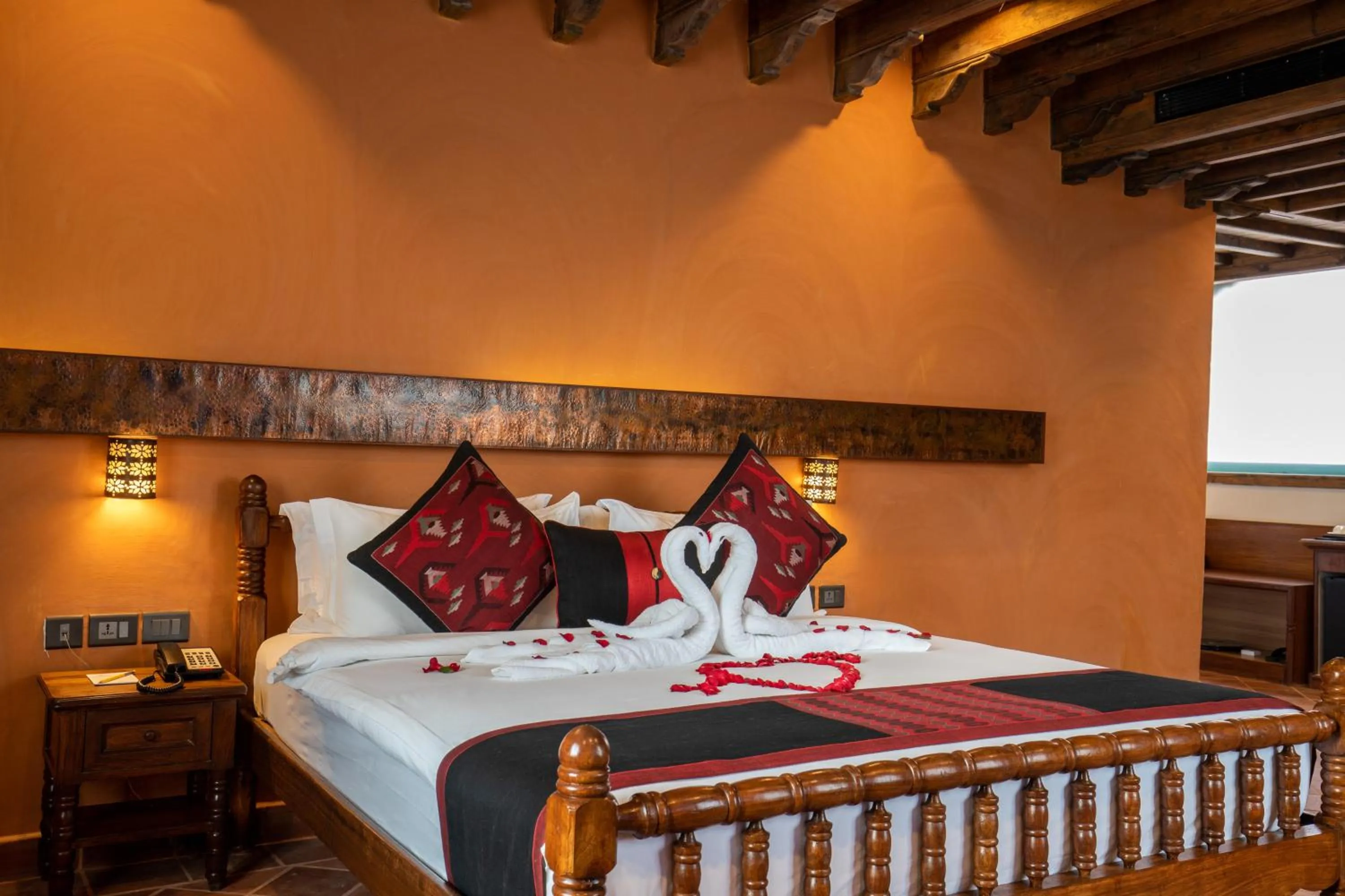 Bed in Basera Boutique Hotel