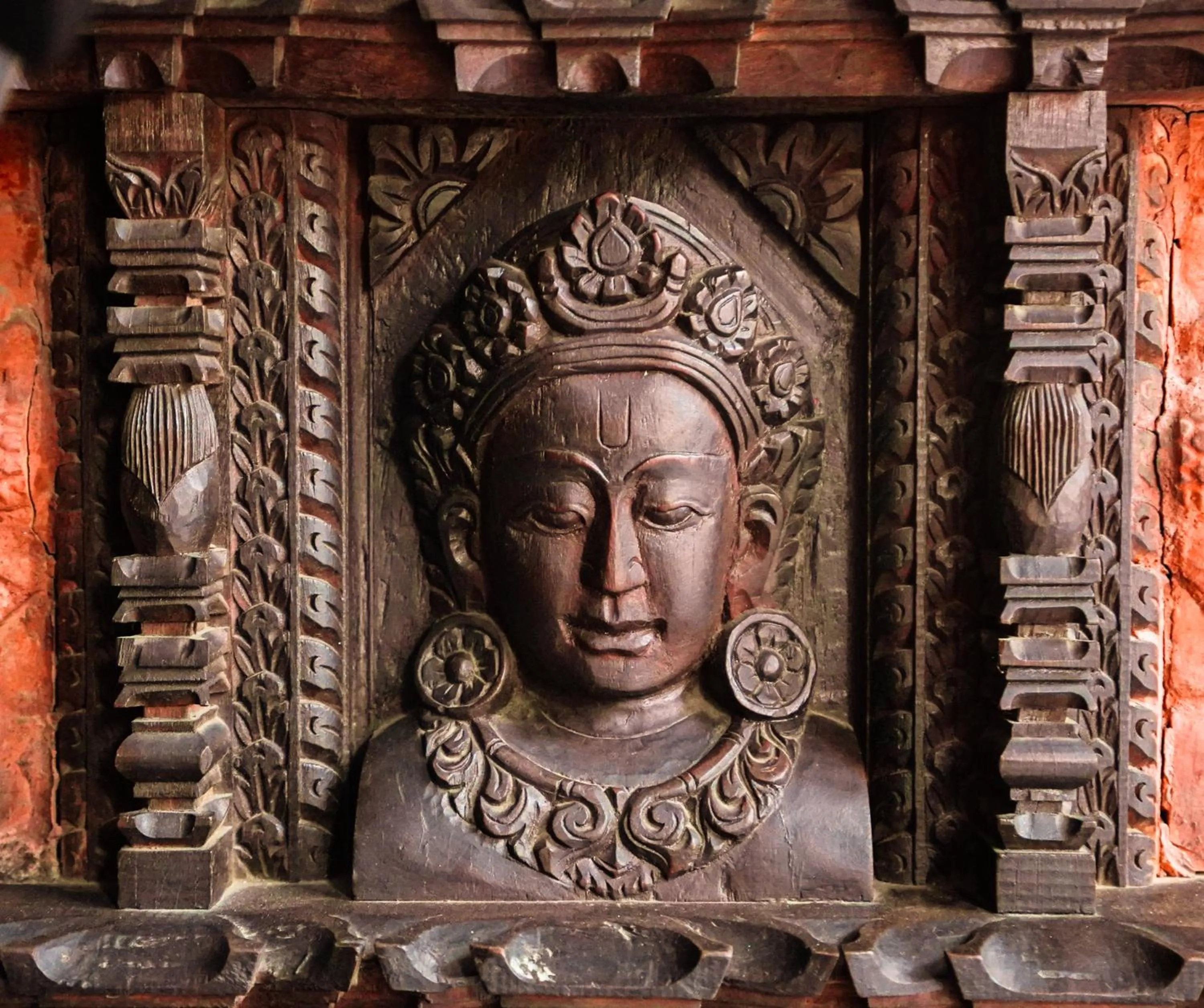 Decorative detail in Basera Boutique Hotel