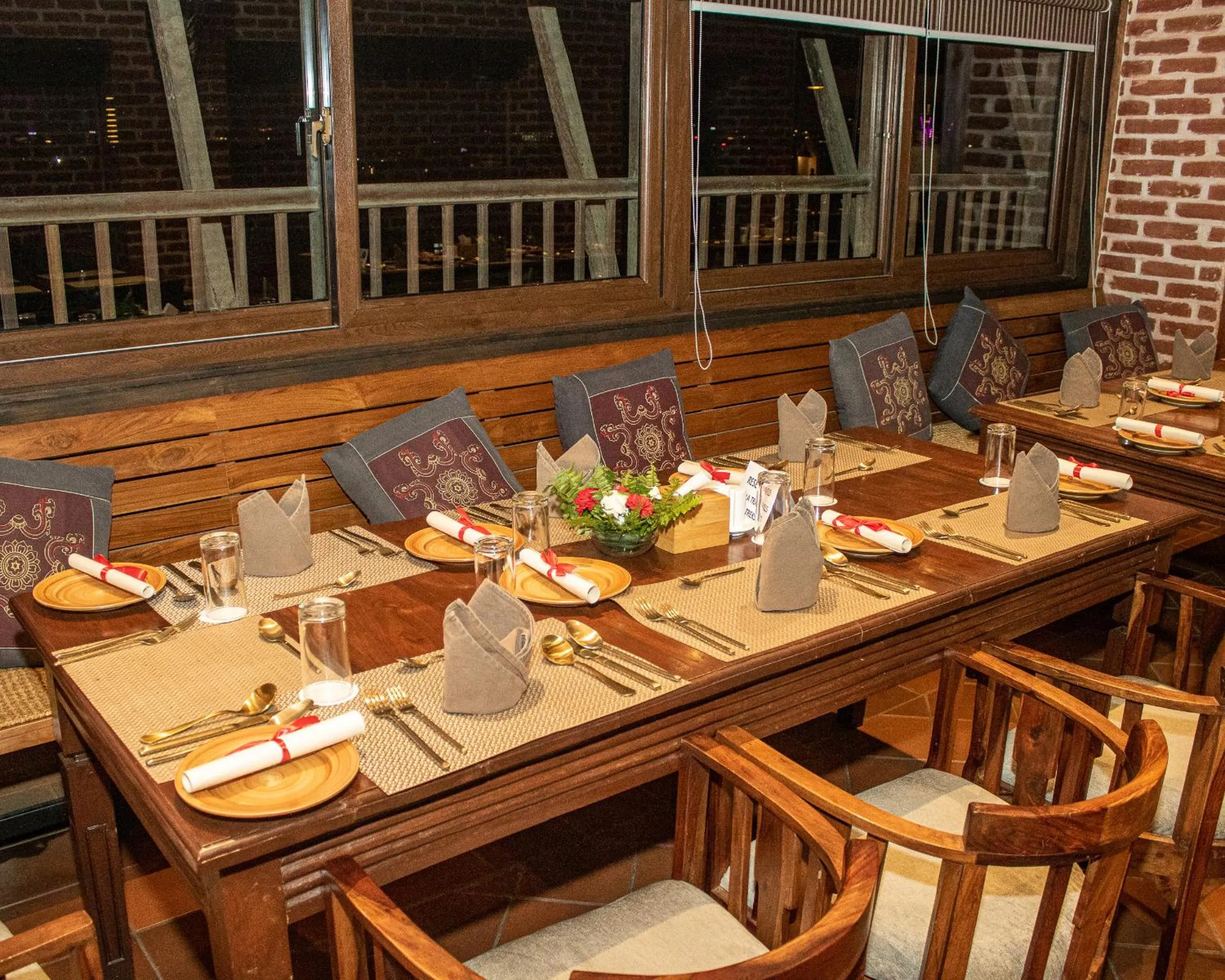 Dining area in Basera Boutique Hotel