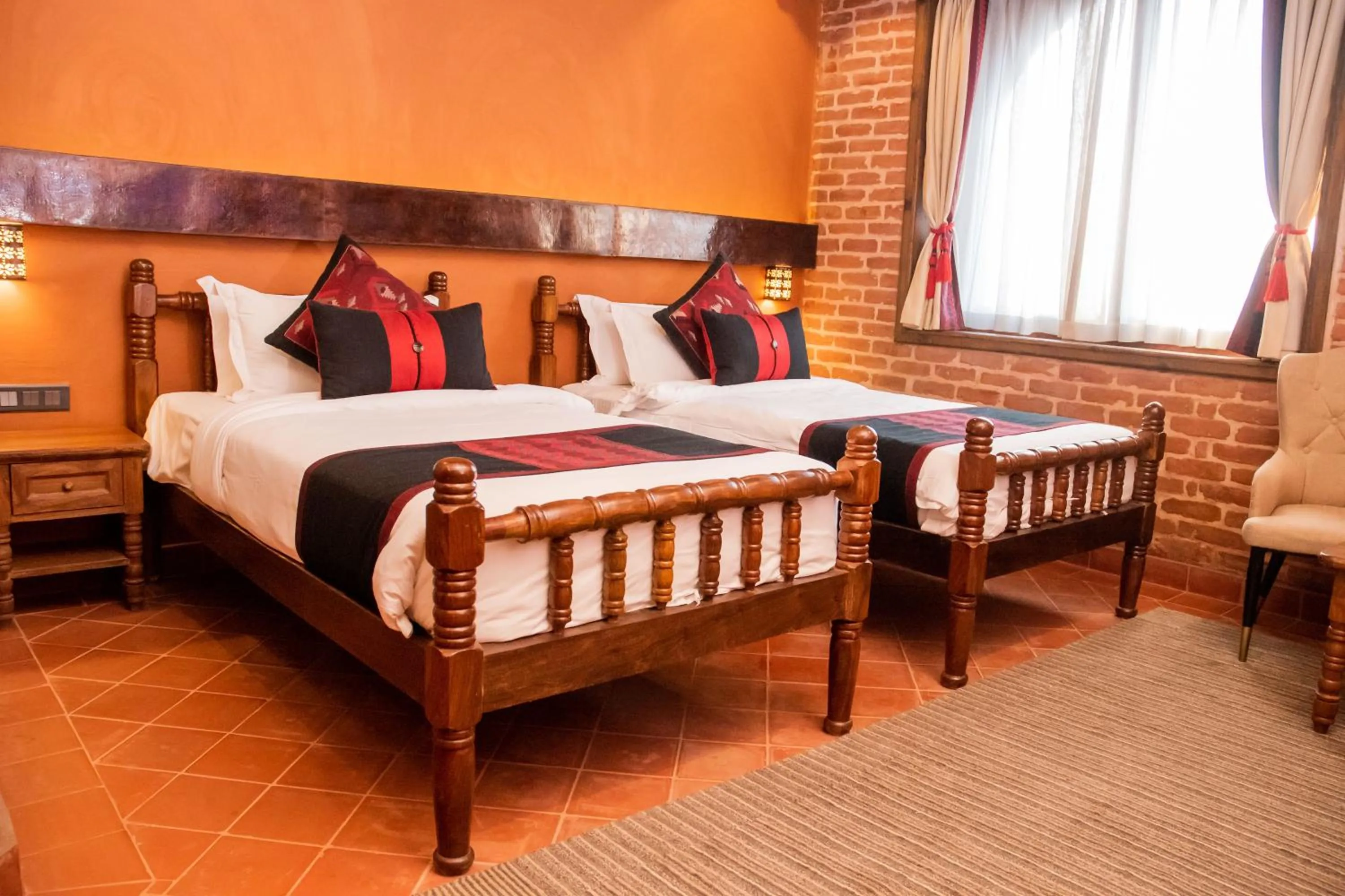 Bed in Basera Boutique Hotel