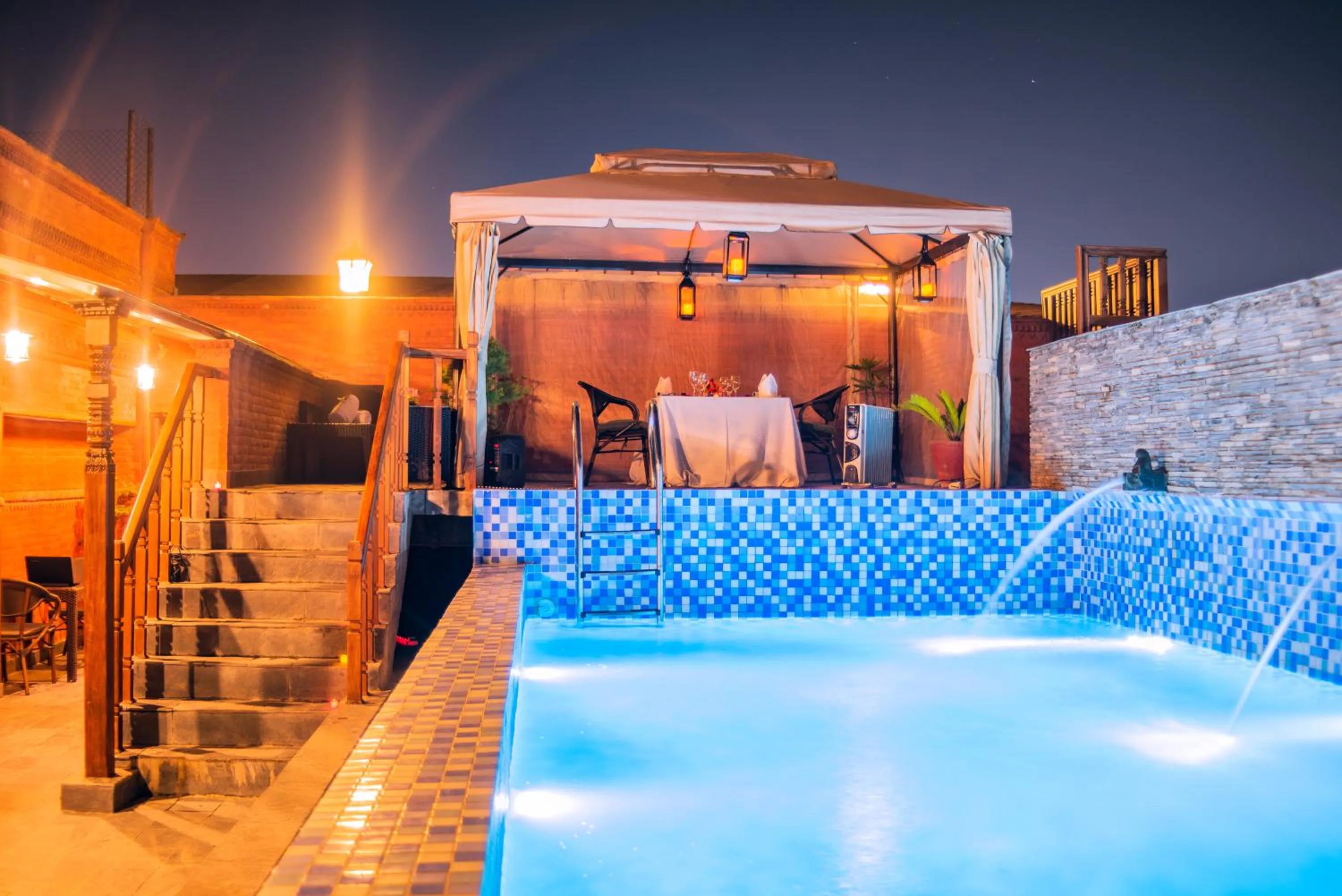 Dining area in Basera Boutique Hotel