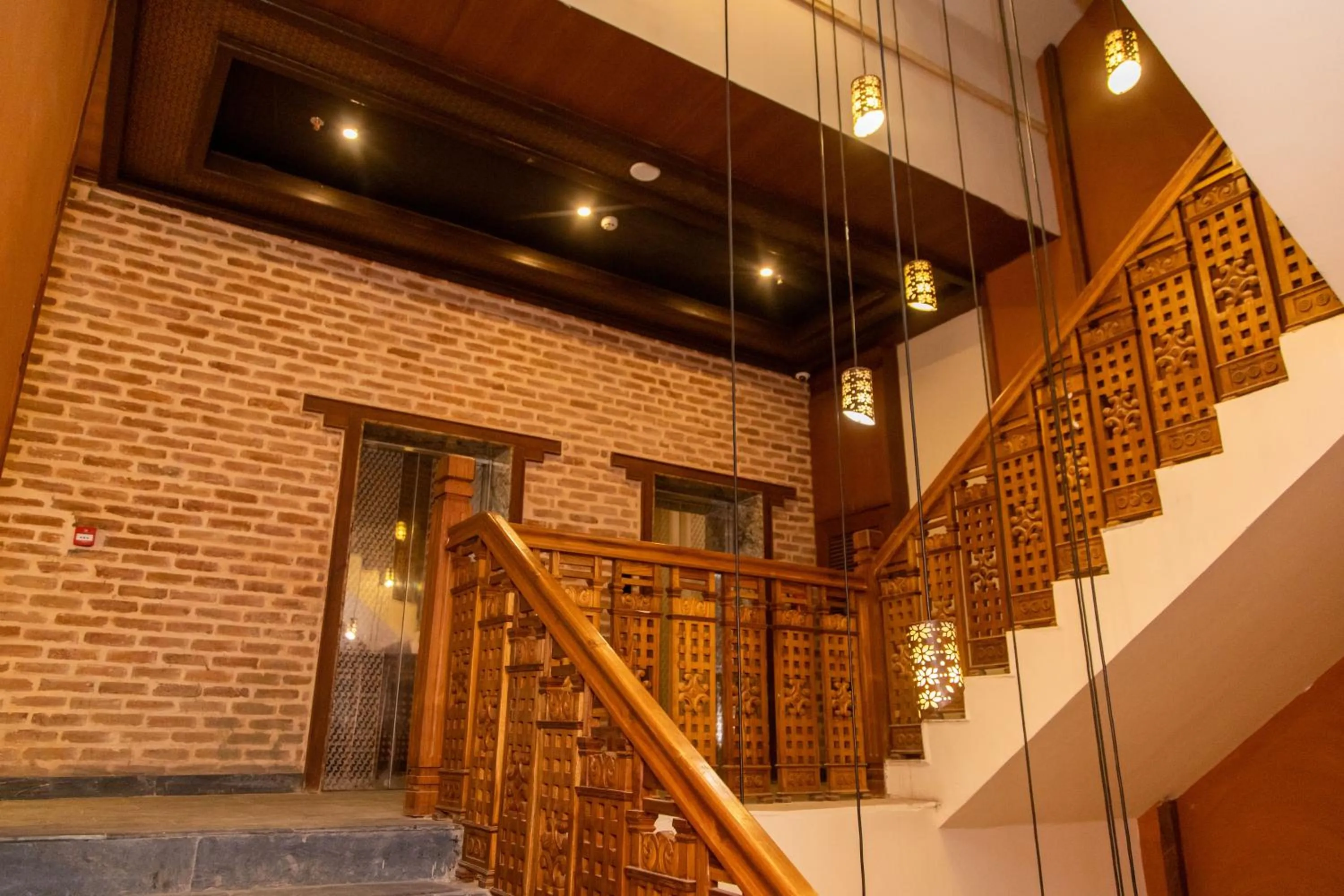 Decorative detail in Basera Boutique Hotel