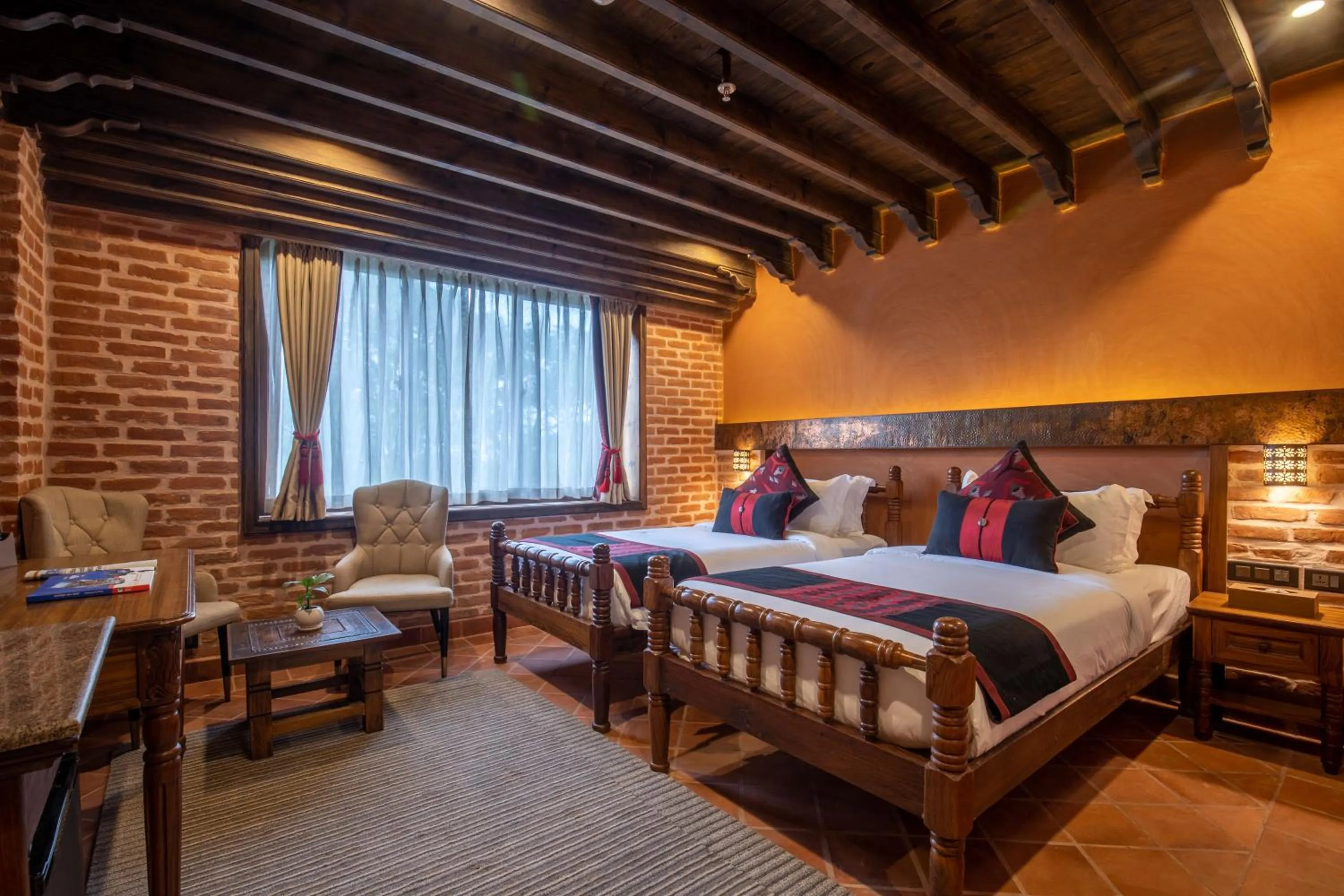 Bedroom, Bed in Basera Boutique Hotel - Boutique escape in heart of Kathmandu