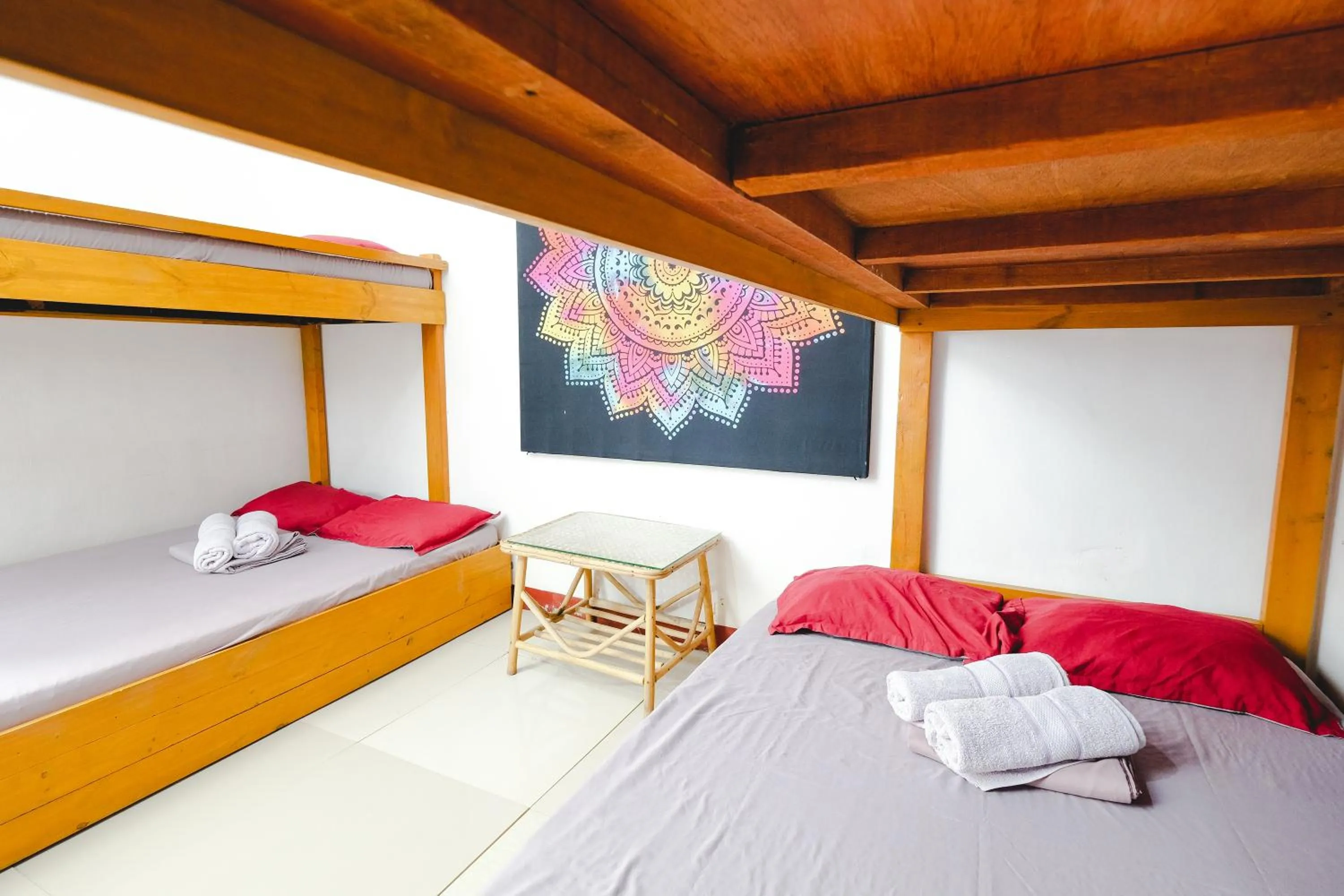 Bed in Monaliza Surf Resort La Union