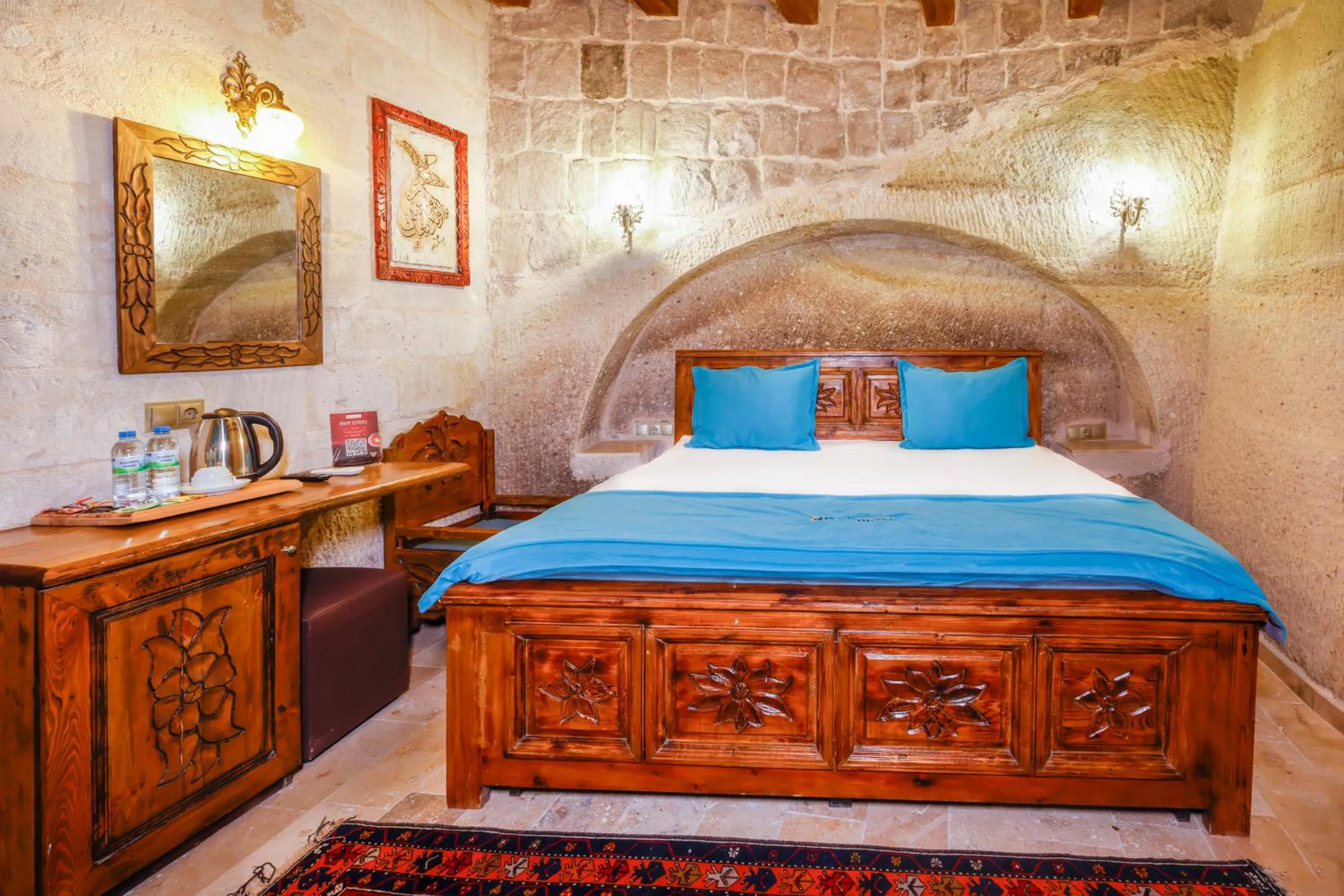 Bedroom, Bed in Angel Cappadocia Cave Hotel