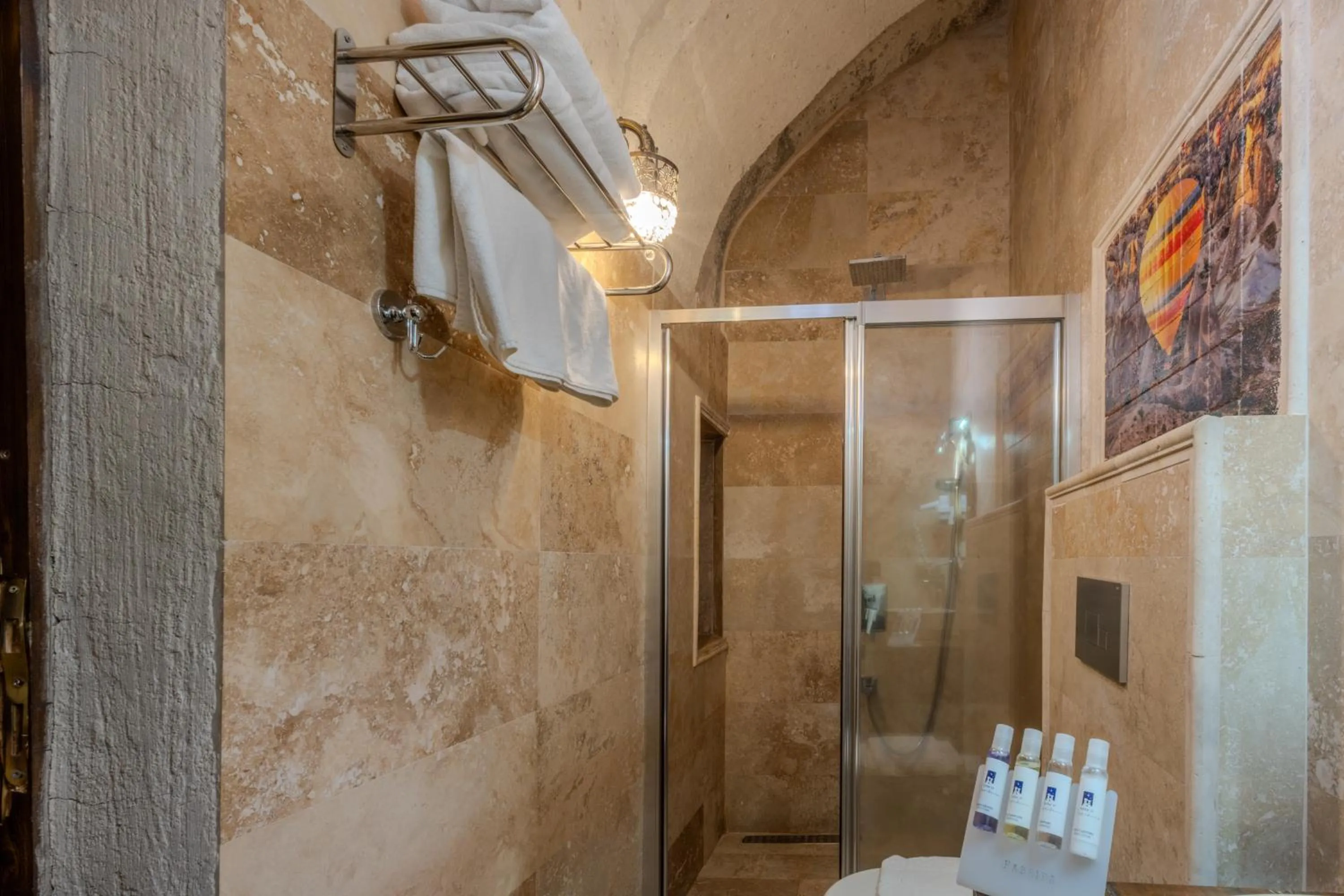Bathroom in Angel Cappadocia Cave Hotel