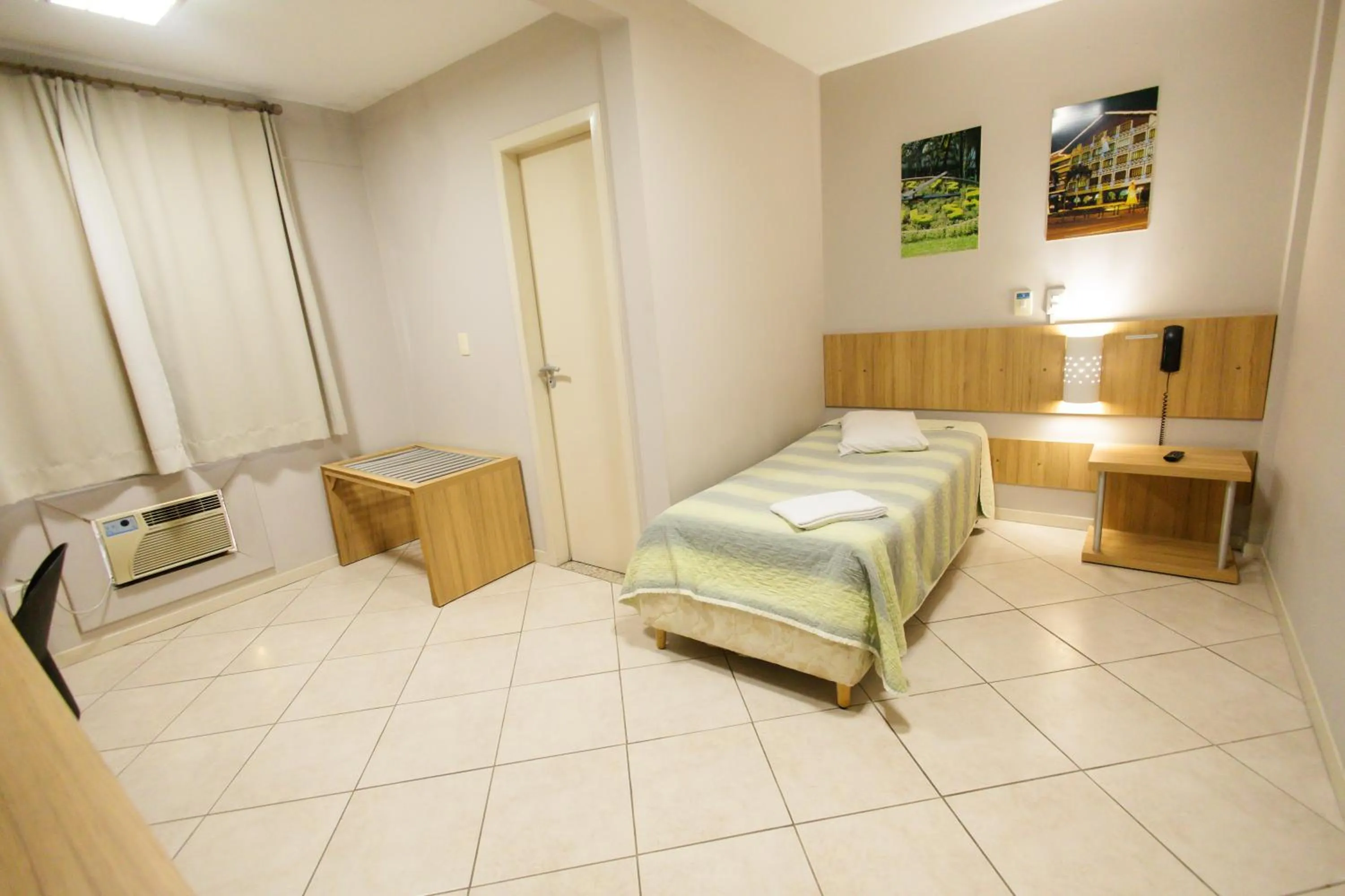 Bed in CHA Mime Hotel