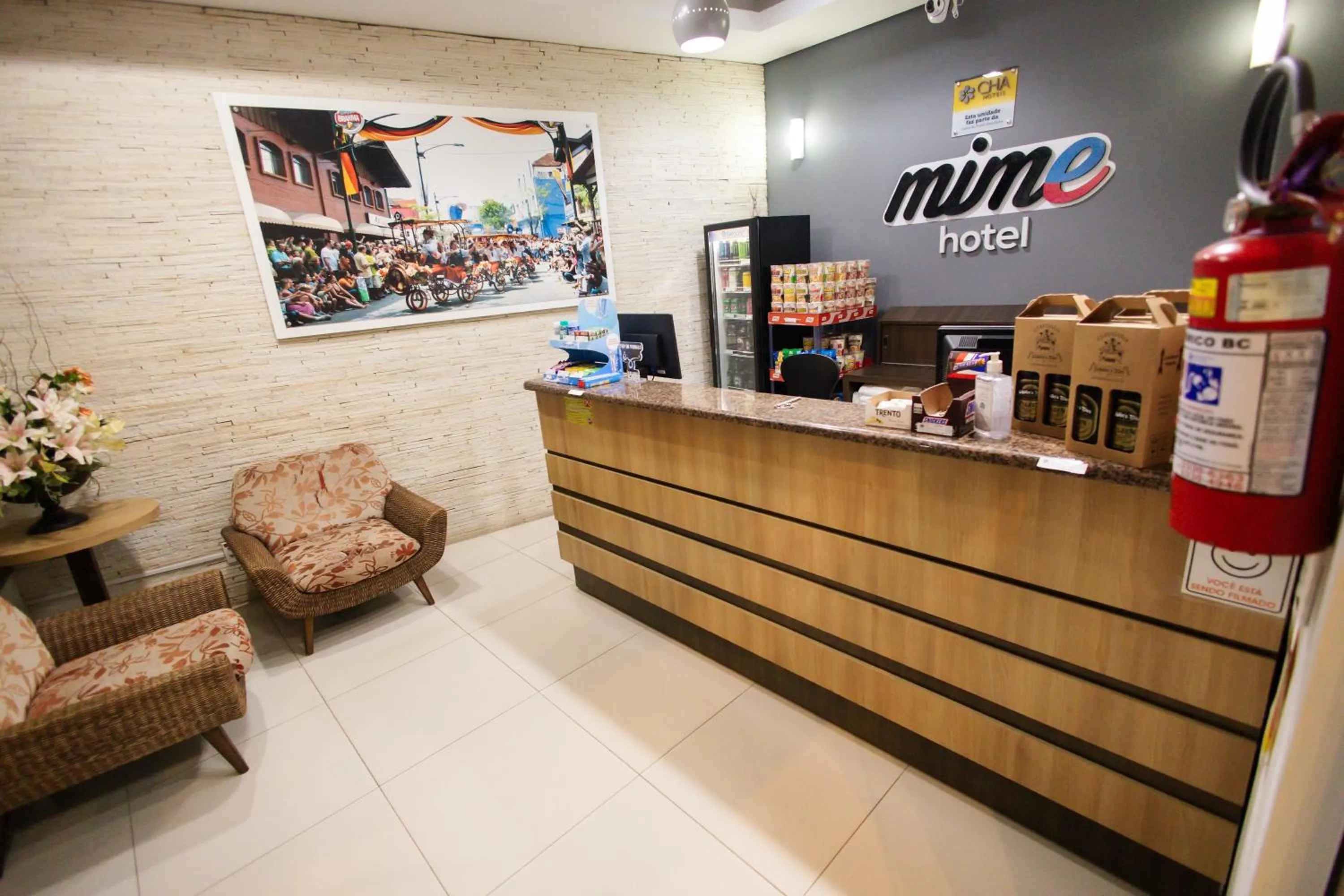 Lobby or reception in CHA Mime Hotel