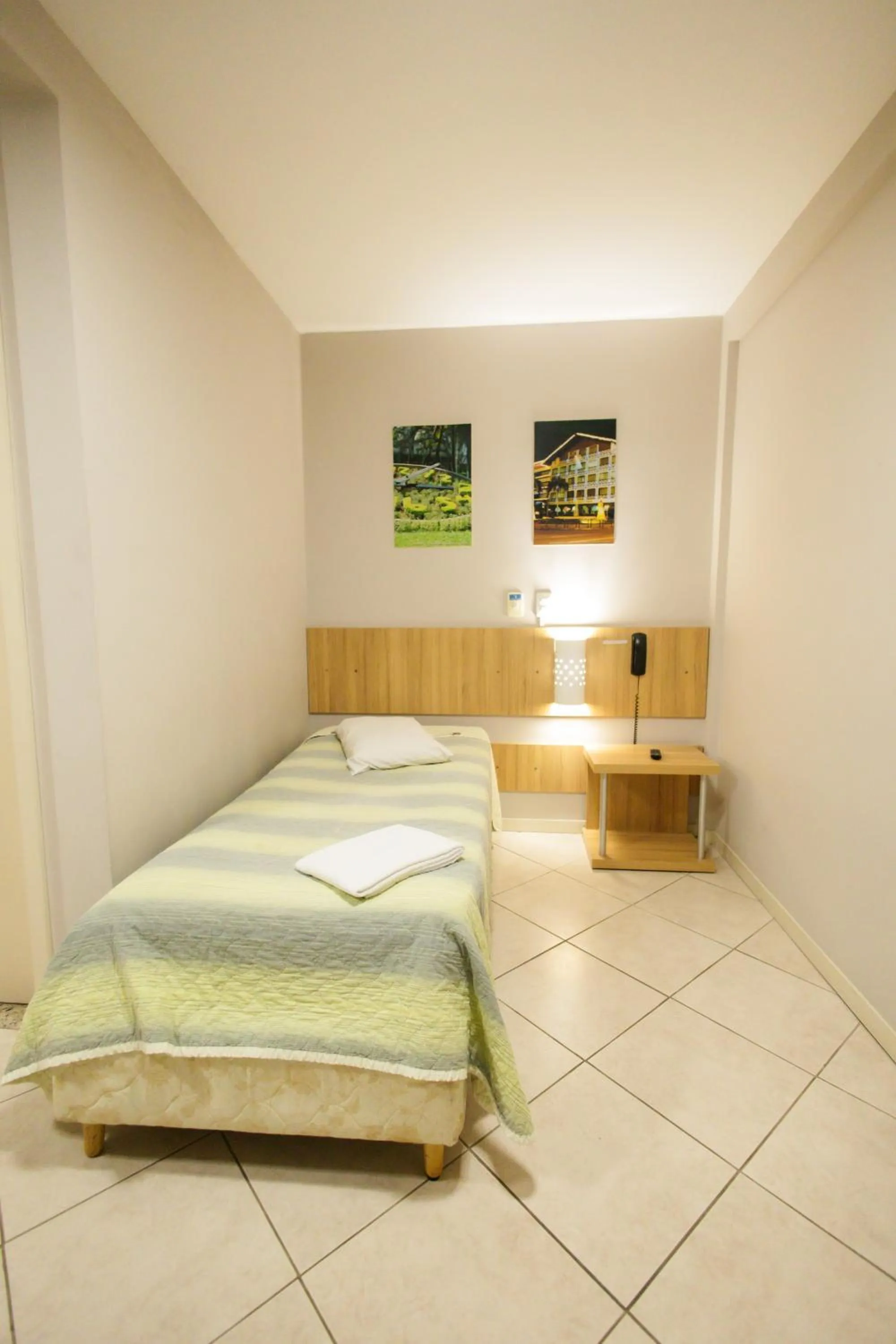 Bed in CHA Mime Hotel