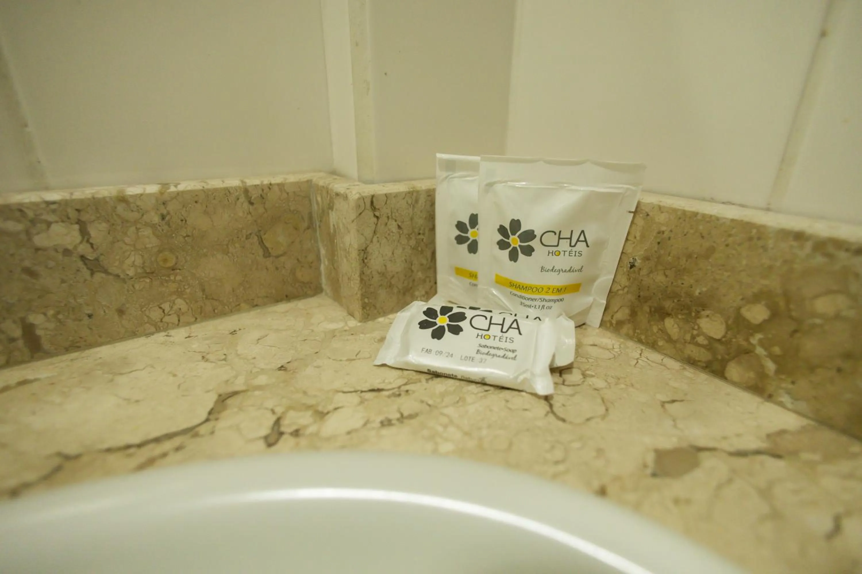 Bathroom in CHA Mime Hotel