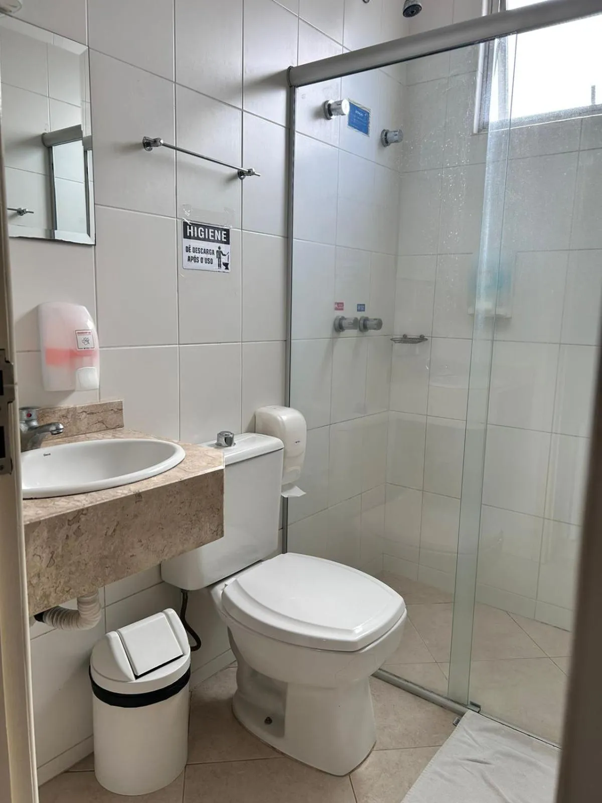 Shower in CHA Mime Hotel