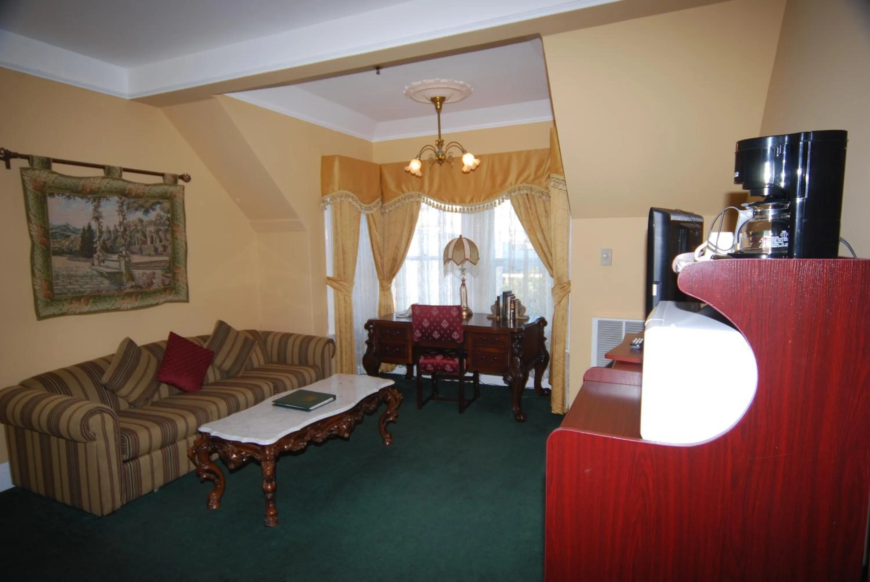 Seating area in Queen Anne