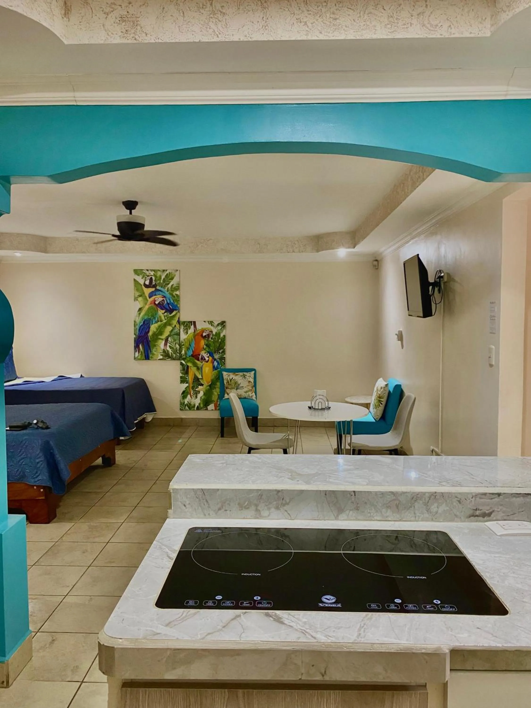 TV and multimedia, Bed in Casas del Toro Playa Flamingo