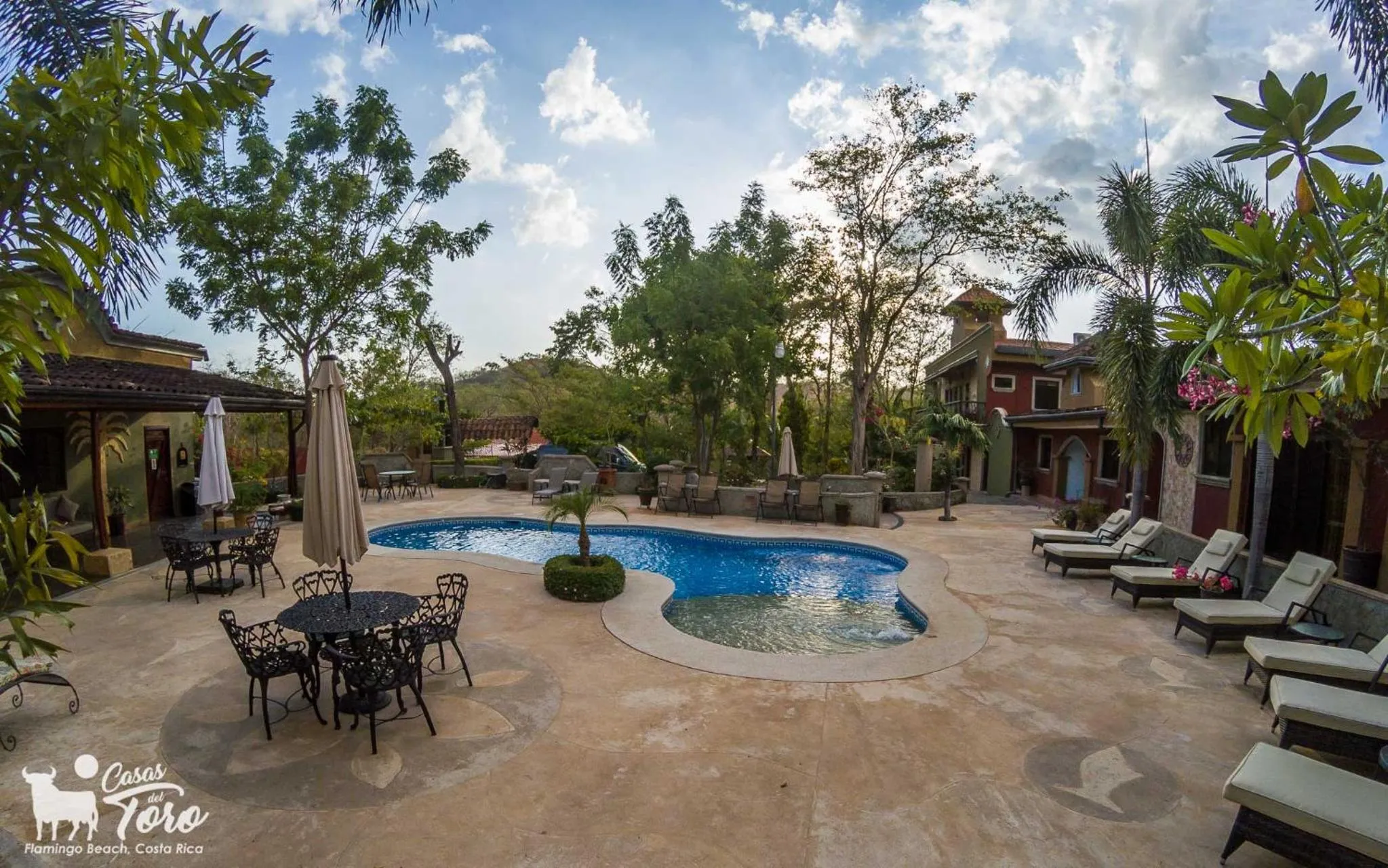 Swimming pool in Casas del Toro Playa Flamingo
