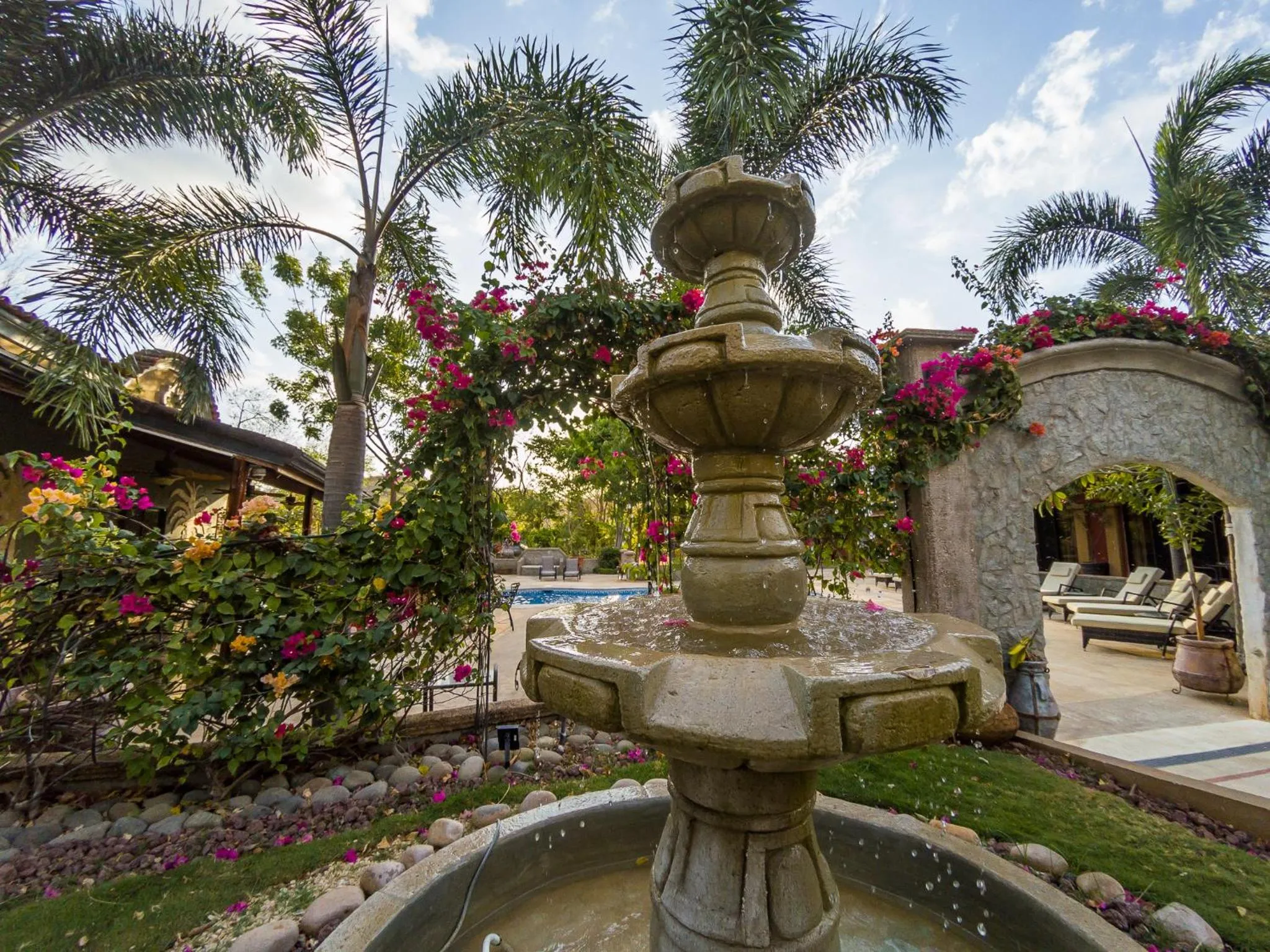 Garden in Casas del Toro Playa Flamingo