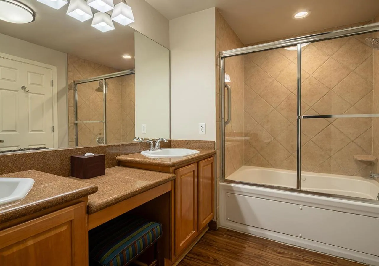 Bathroom in Club de Soleil All-Suite Resort