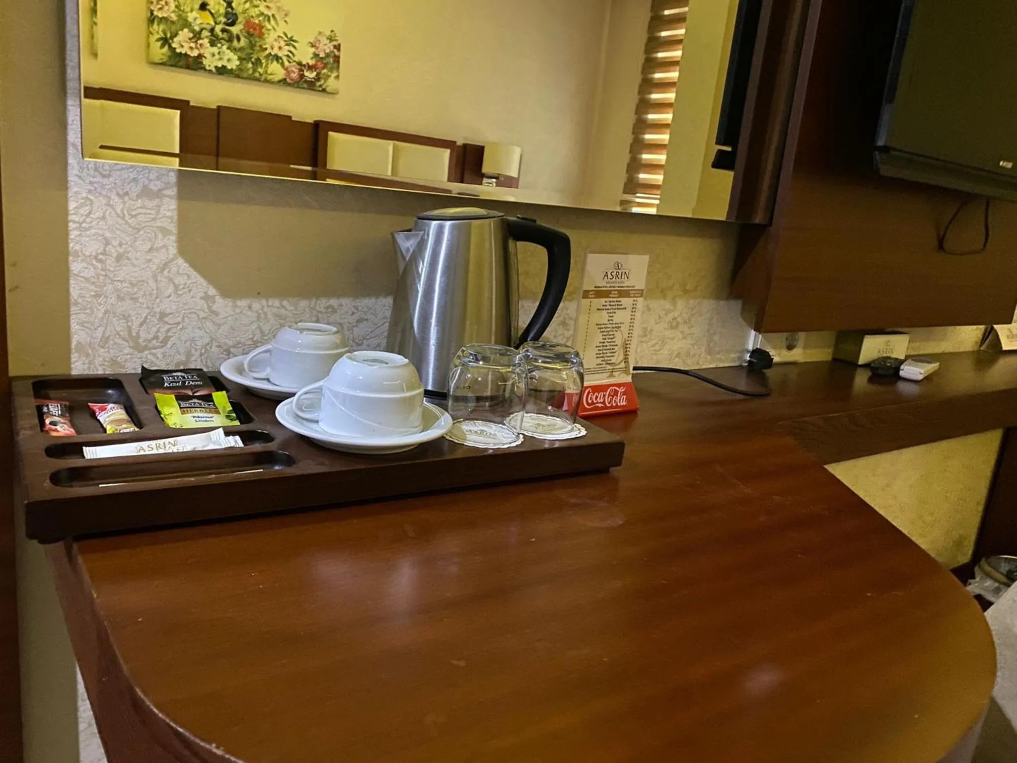 Coffee/tea facilities in Asrin Business Hotel Kızılay