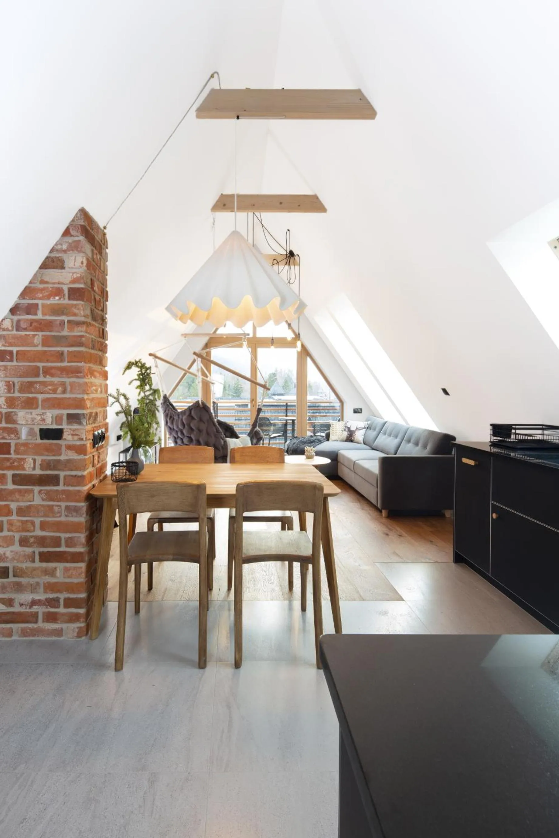 Living room in Green Deer Premium