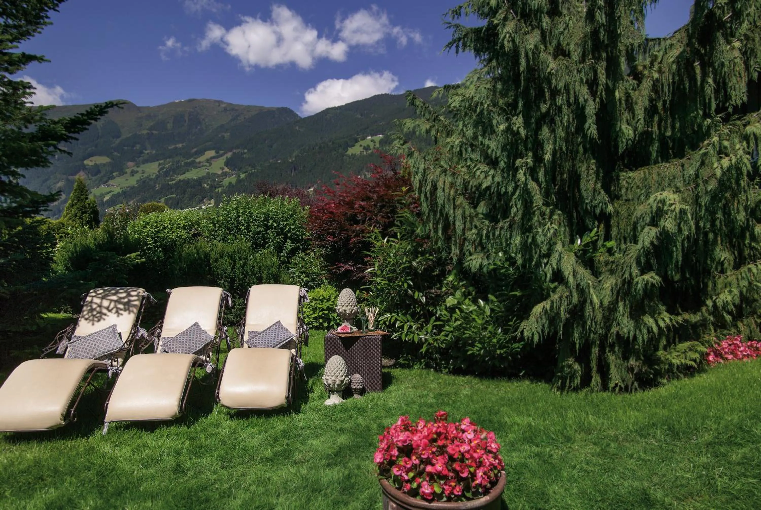 Garden in Boutiquehotel Säumler