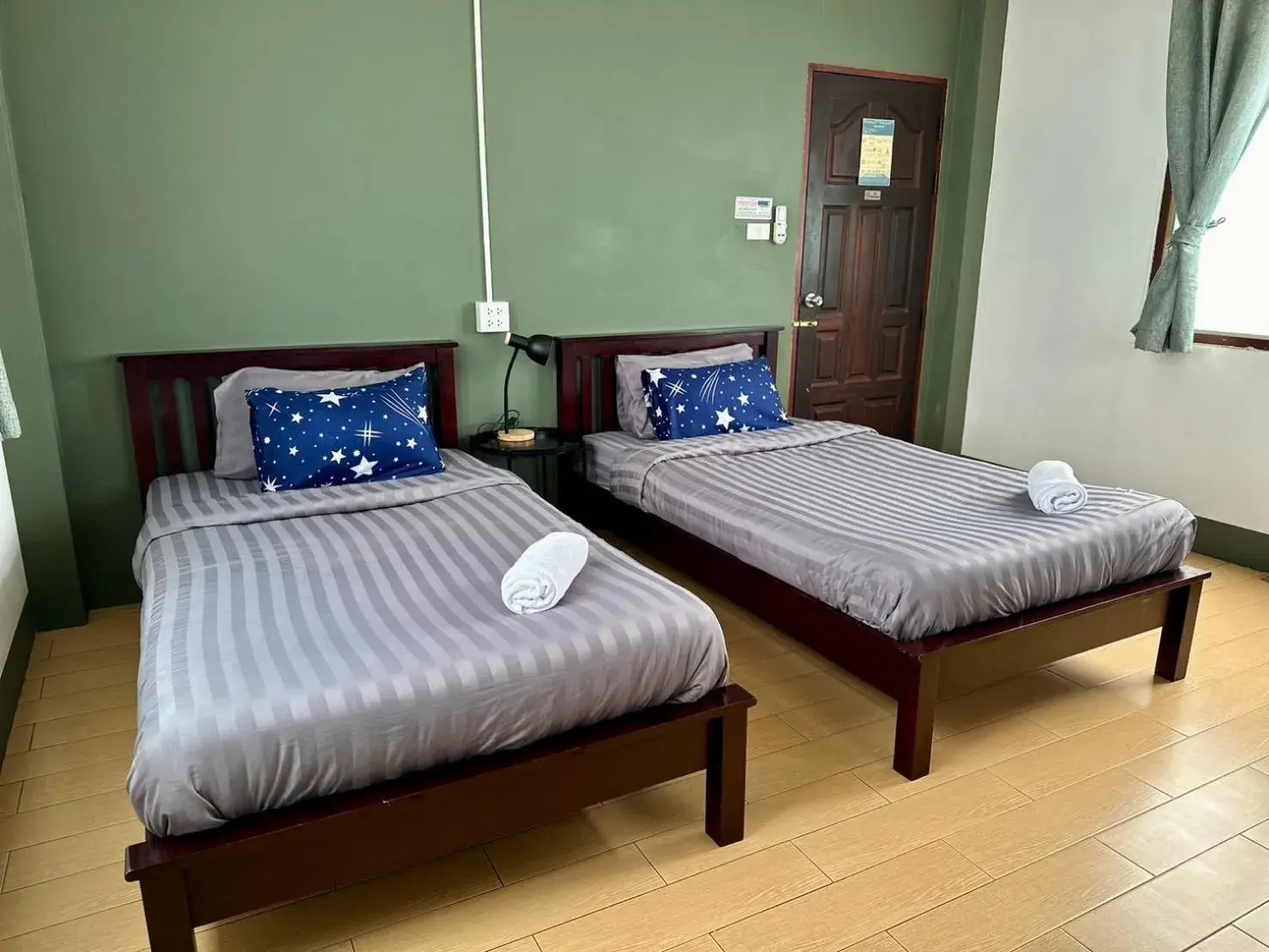 Superior Twin Room with City View in Niece Hostel Phuket - Bangtao Beach Superior Twin Room with City View in Niece Hostel Phuket - Bangtao Beach