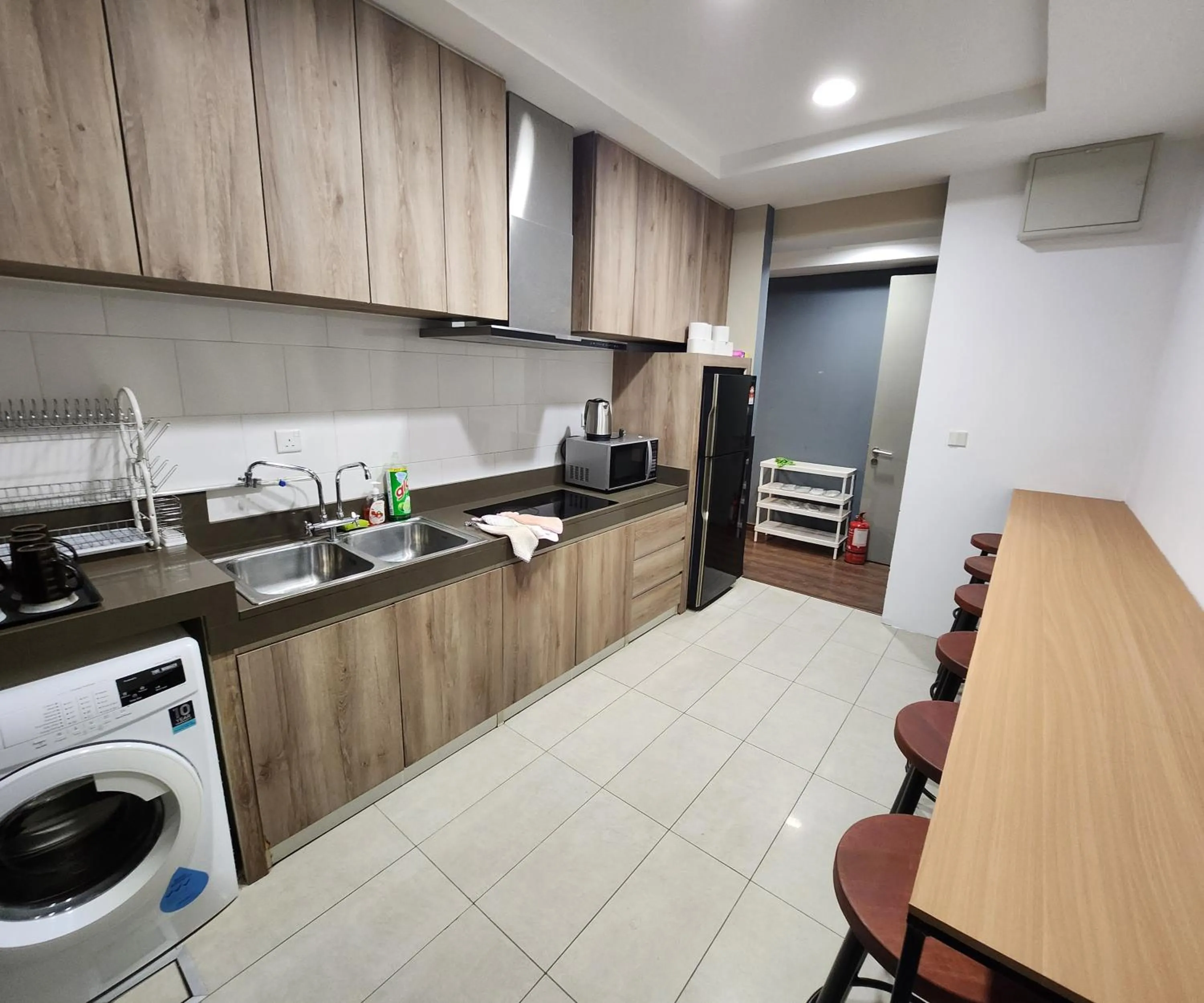 Kitchen or kitchenette in My Misto Homestay, Riverson Soho