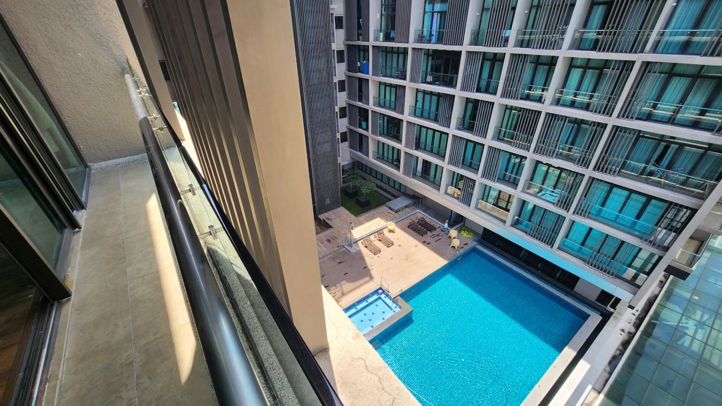 Pool view in My Misto Homestay, Riverson Soho