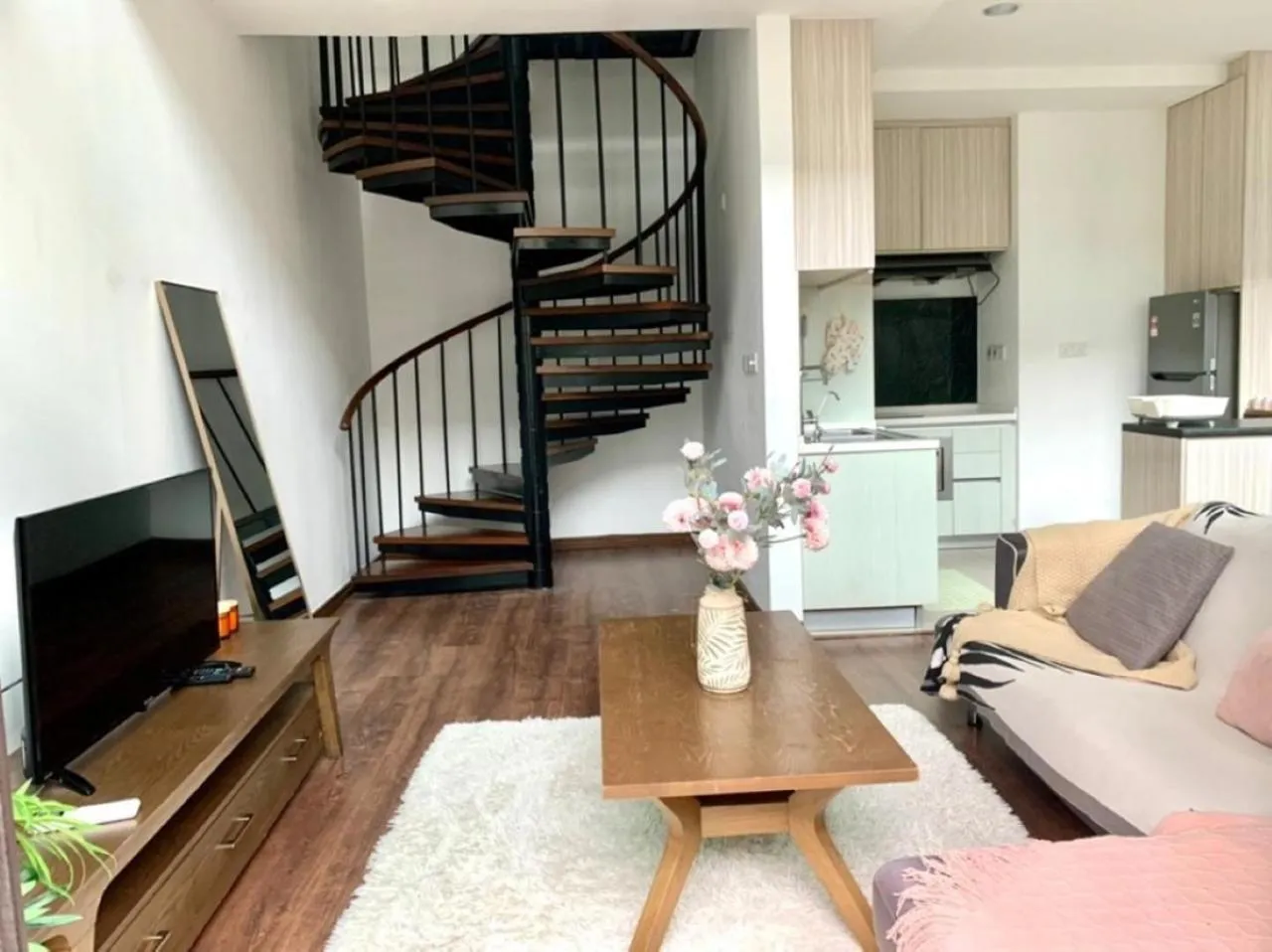 Living room in My Misto Homestay, Riverson Soho