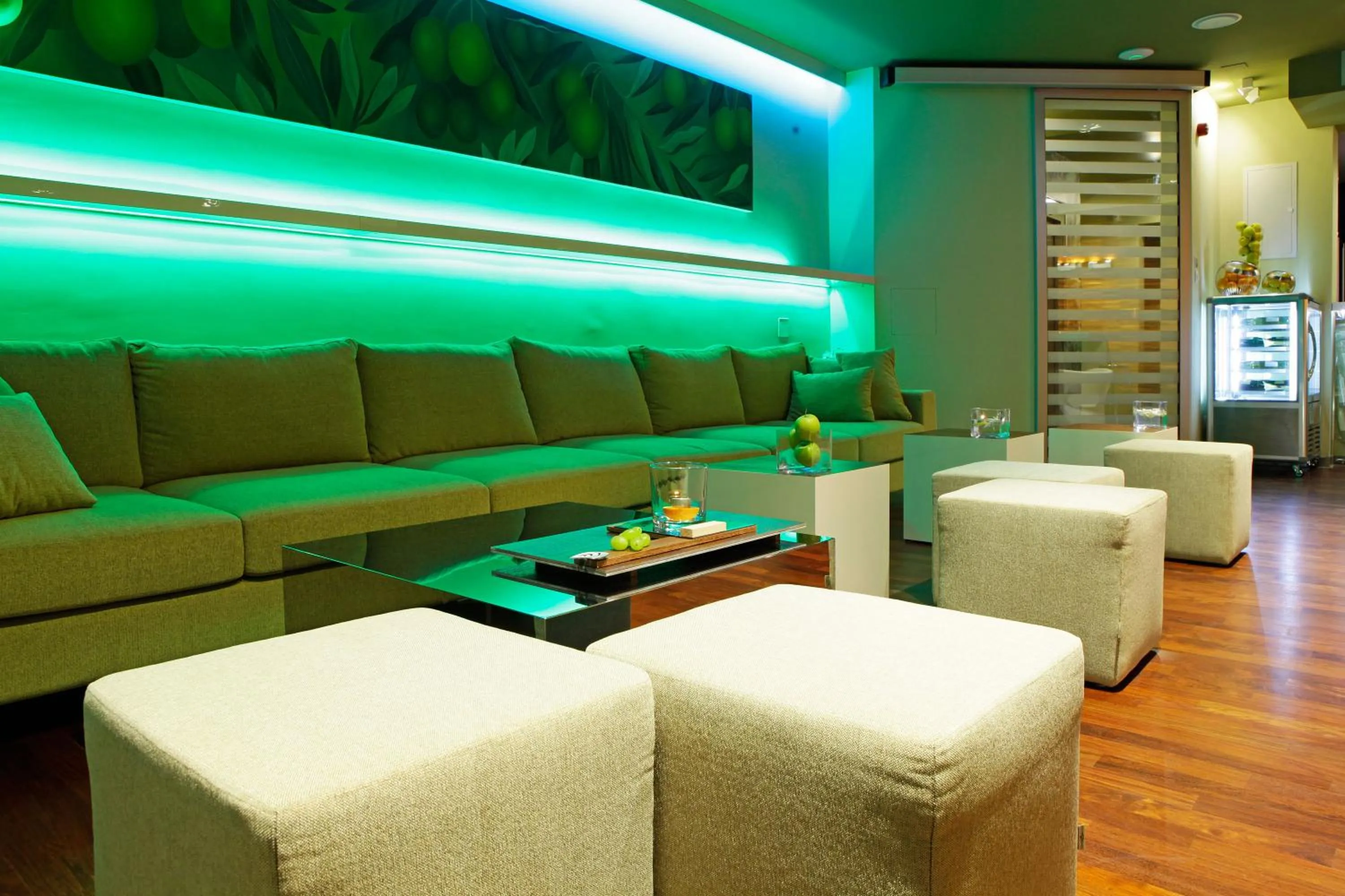 Communal lounge/ TV room in Boutique Hotel Bol