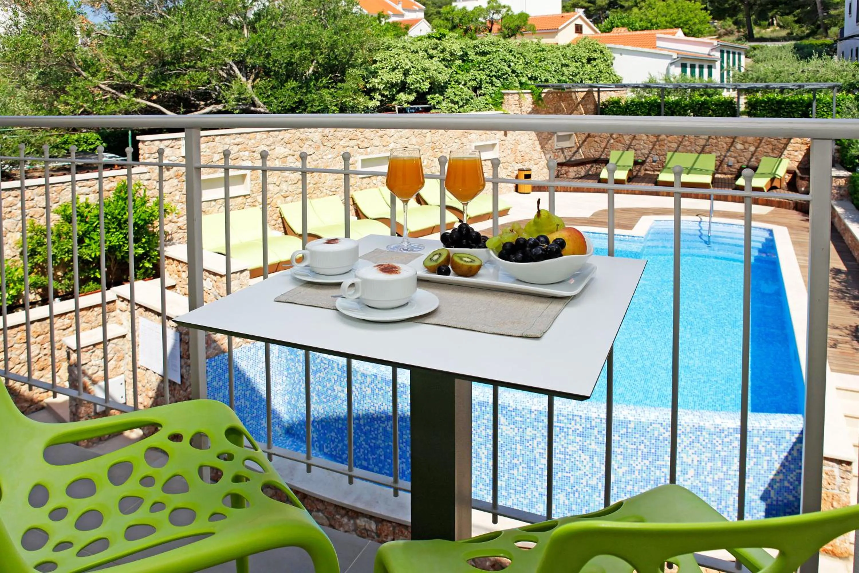 Patio in Boutique Hotel Bol