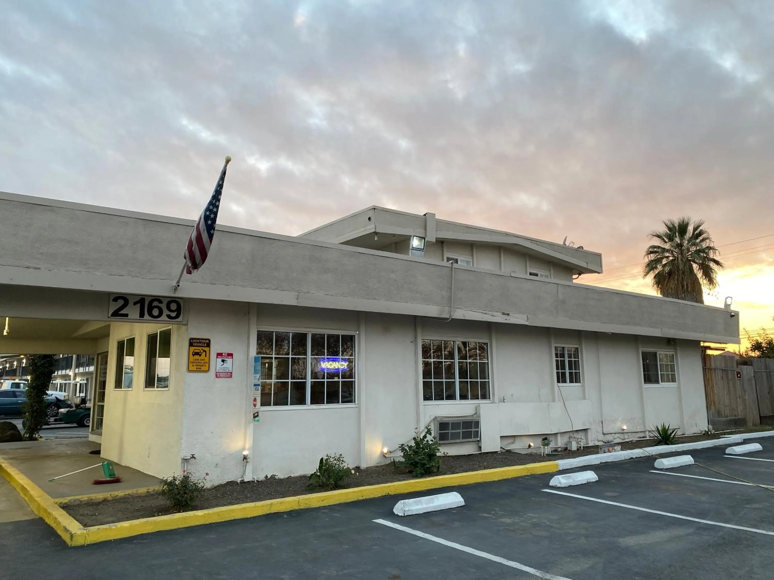 Property building in La Plaza Inn