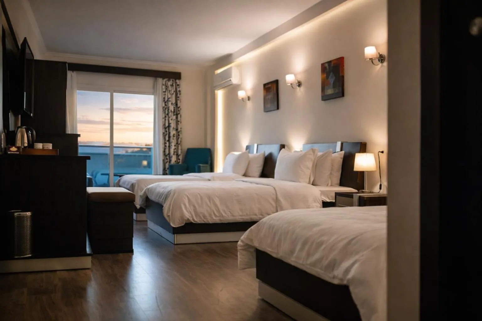 Photo of the whole room, Bed in Pyramid Edge Hotel & Exclusive Pyramids View Rooftop