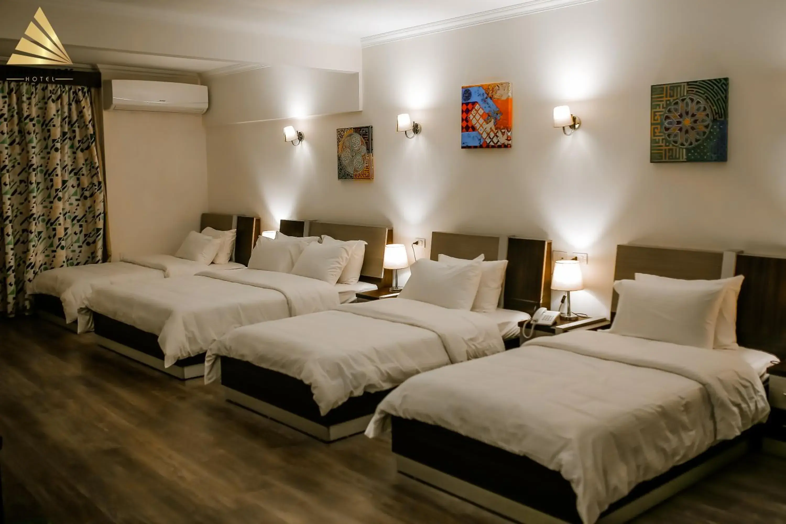 Family Room in Pyramid Edge Hotel & Exclusive Pyramids View Rooftop Family Room in Pyramid Edge Hotel & Exclusive Pyramids View Rooftop