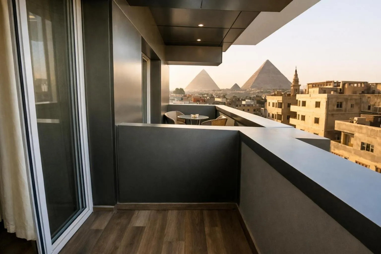 View (from property/room) in Pyramid Edge Hotel & Exclusive Pyramids View Rooftop