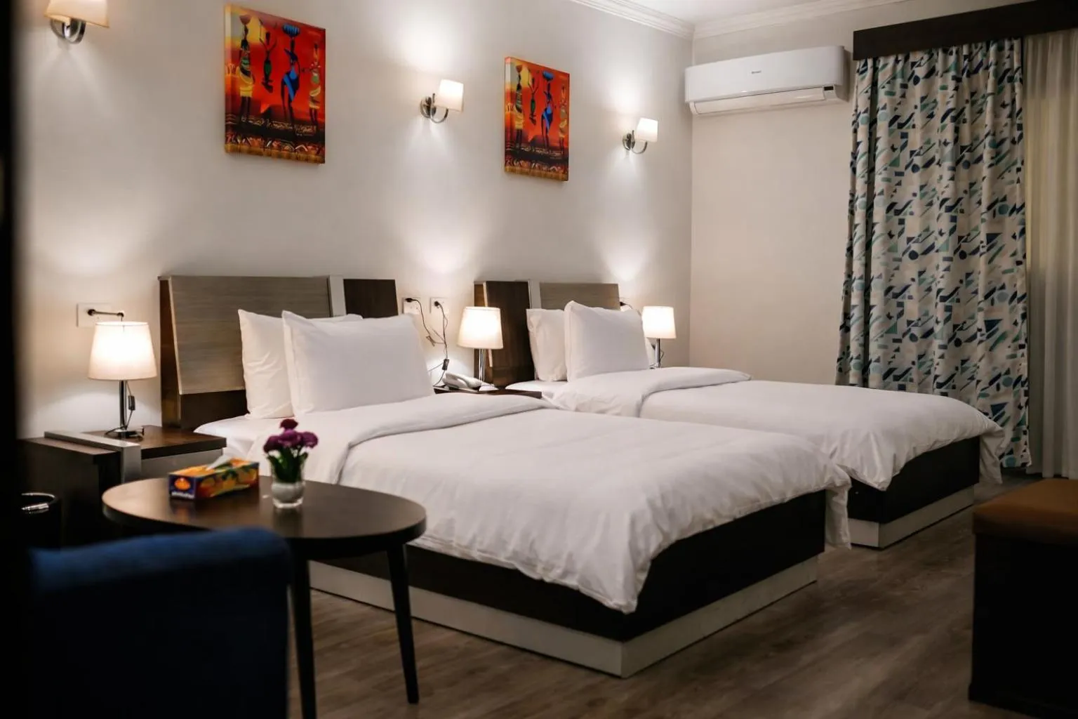 Bedroom, Bed in Pyramid Edge Hotel & Exclusive Pyramids View Rooftop