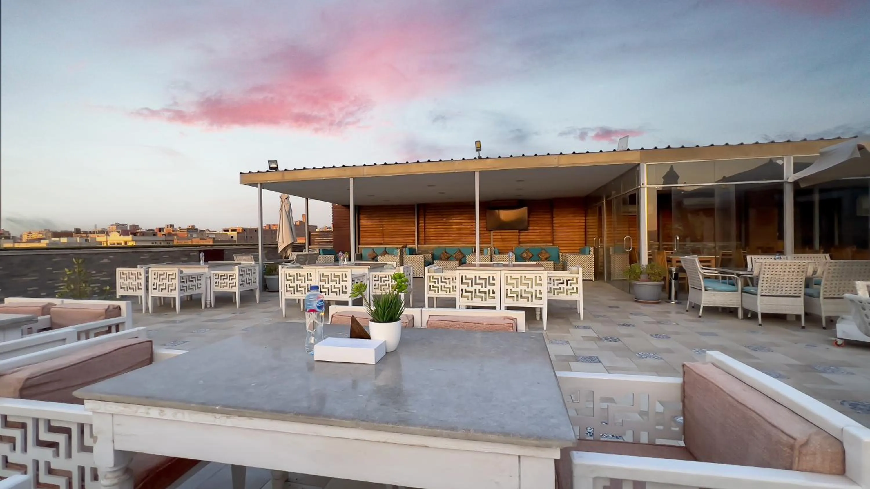 View (from property/room) in Pyramid Edge Hotel & Exclusive Pyramids View Rooftop