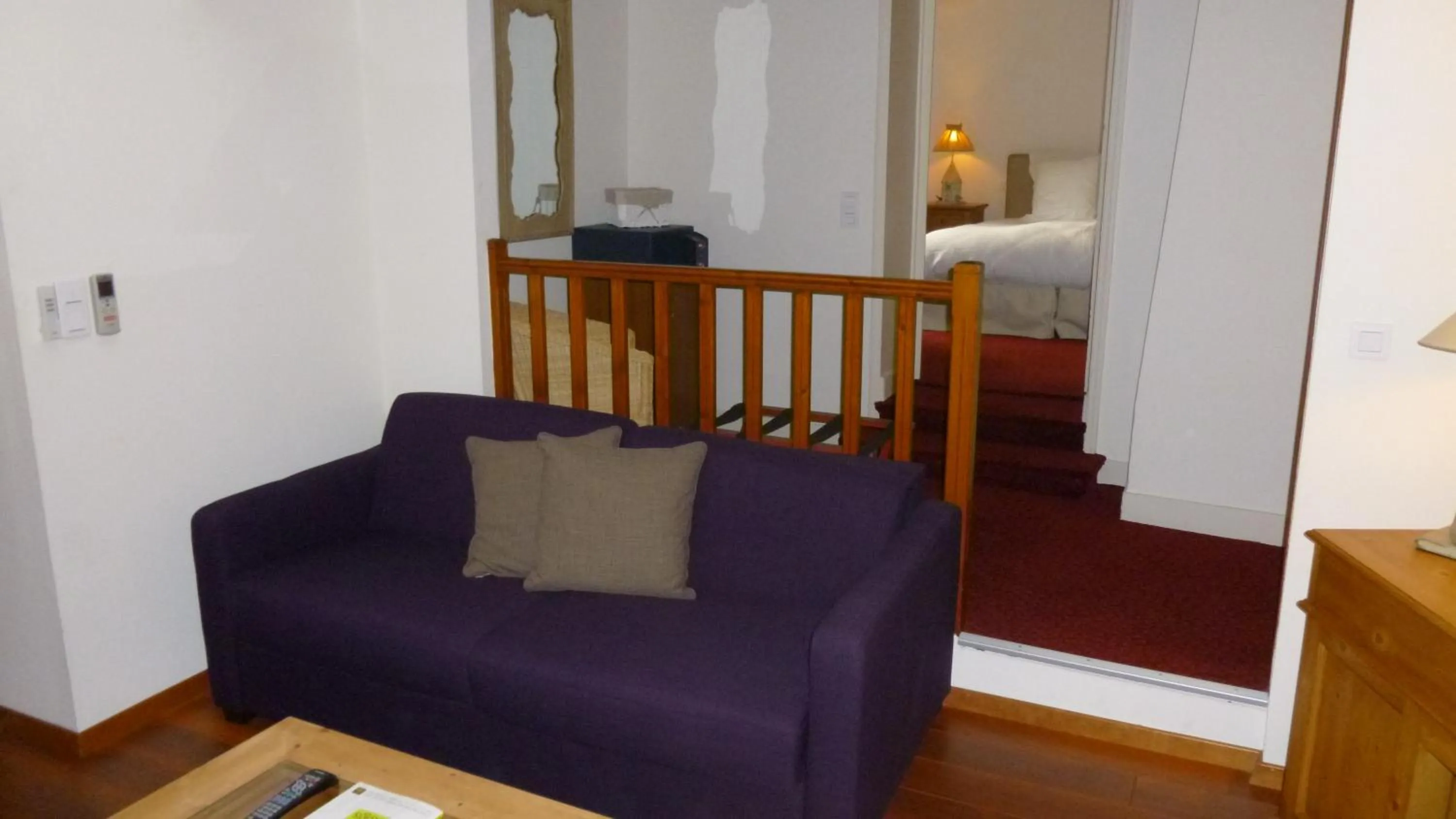 Seating area in La Rose