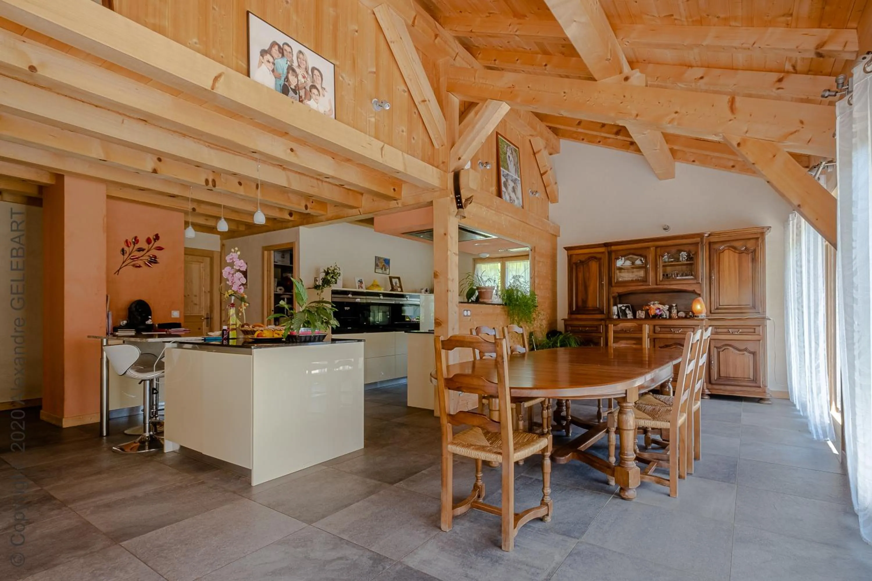 kitchen in Chalet aux 3 biches