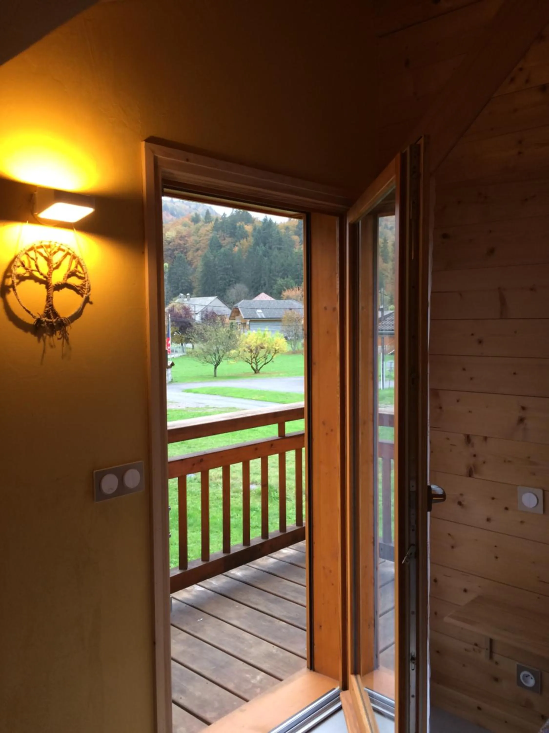 Balcony/Terrace in Chalet aux 3 biches