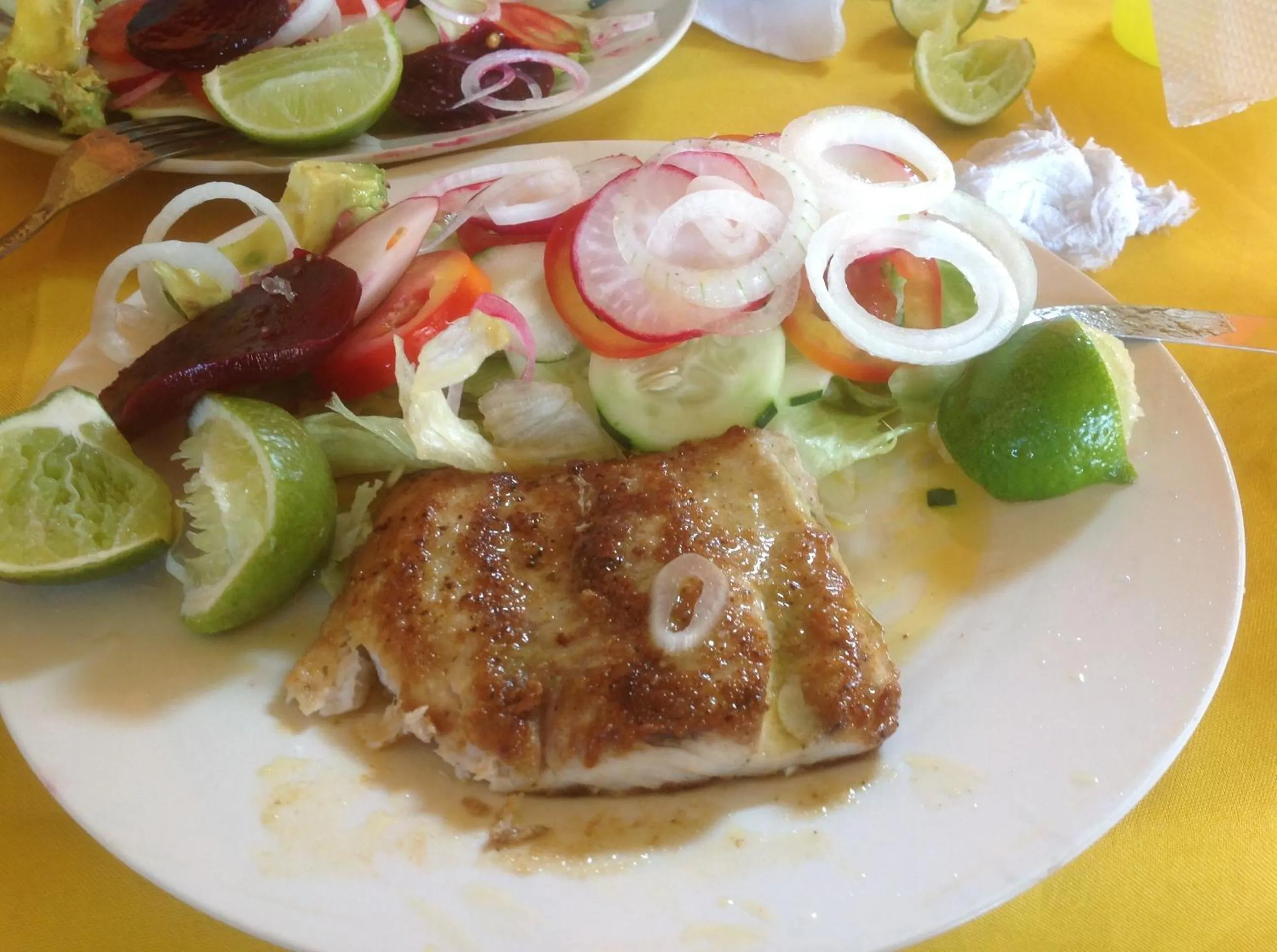 Food close-up in Hotel El Delfin