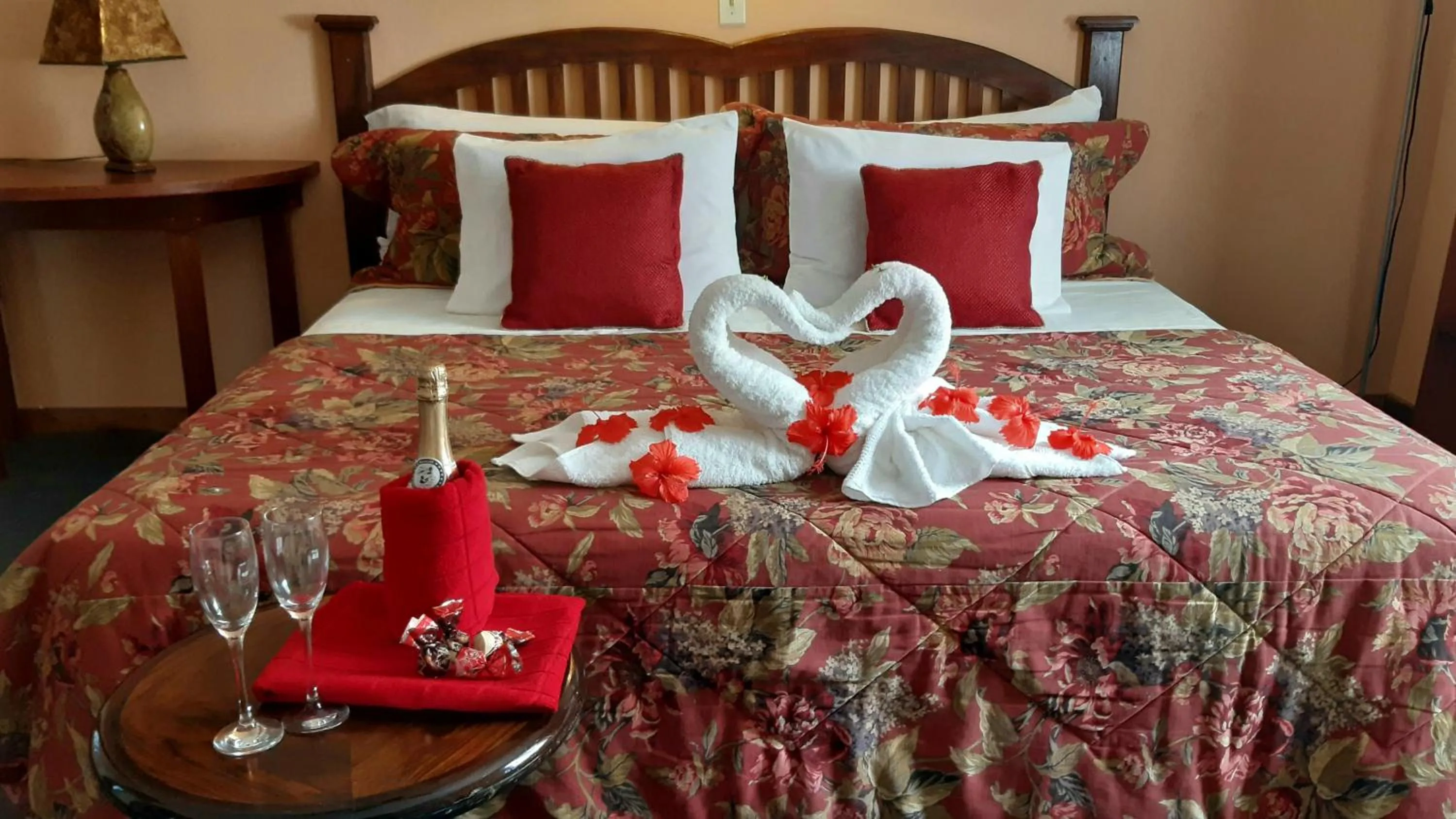 Bed in Hotel El Delfin