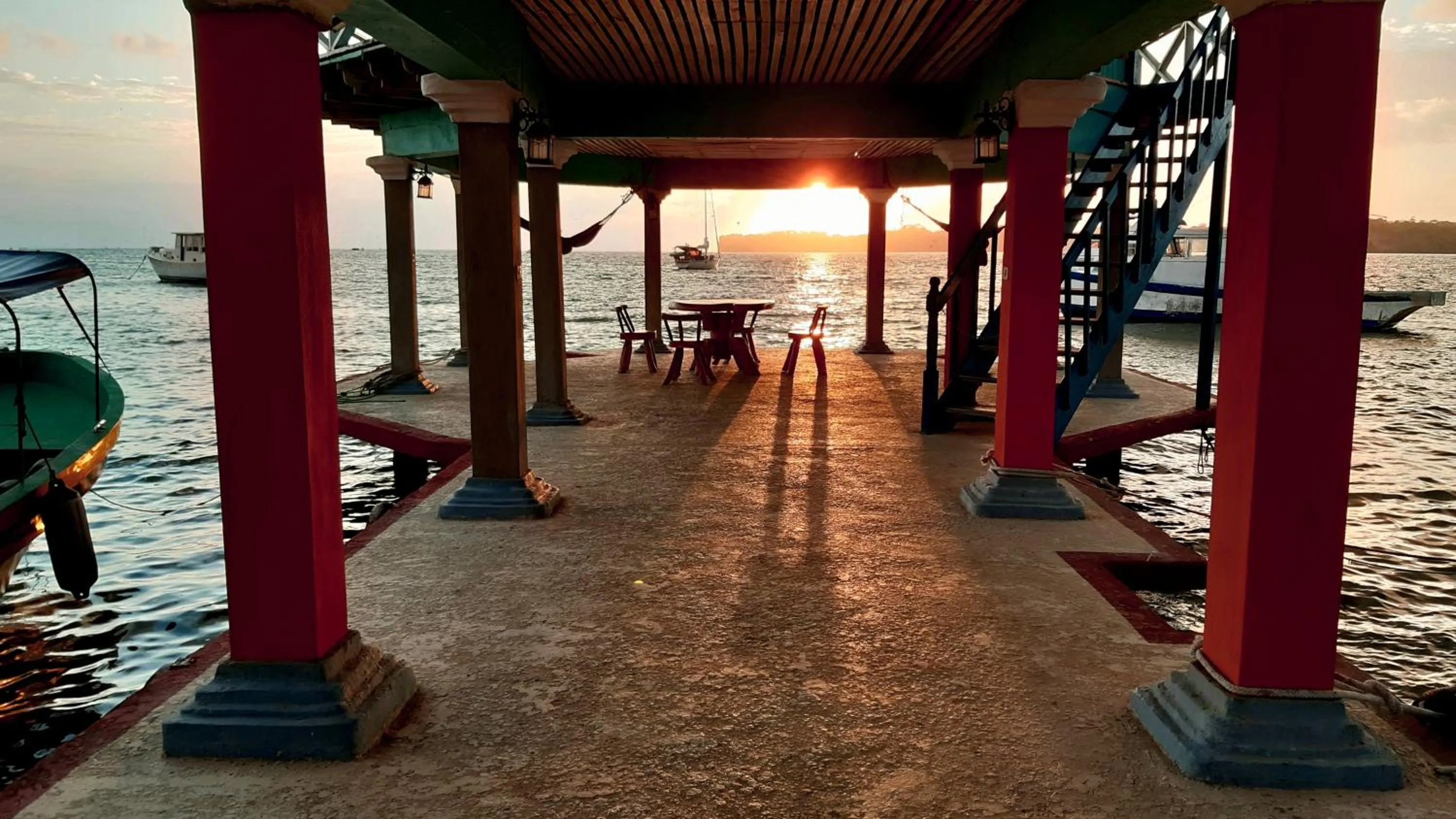 River view in Hotel El Delfin