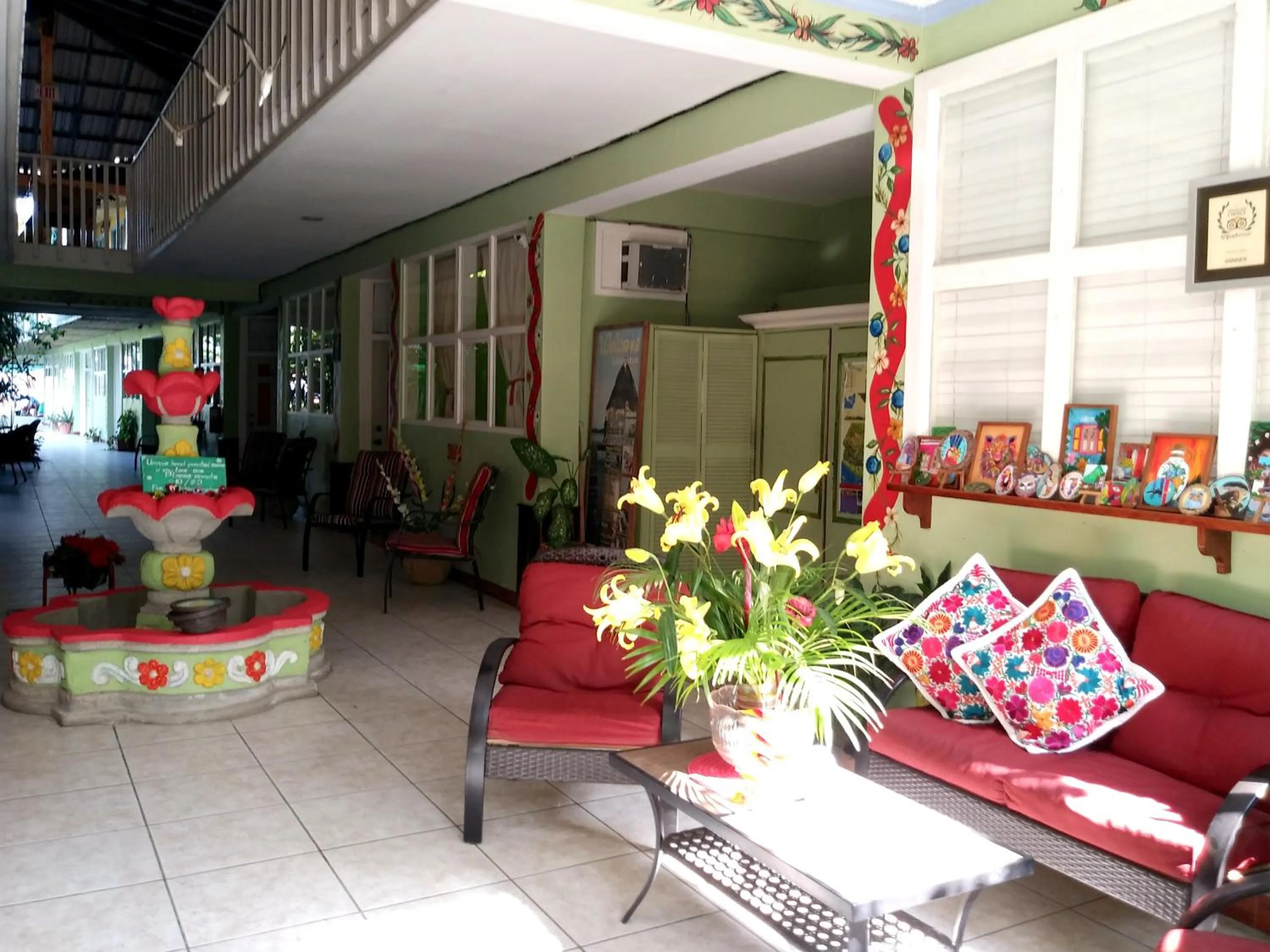 Lobby or reception in Hotel El Delfin