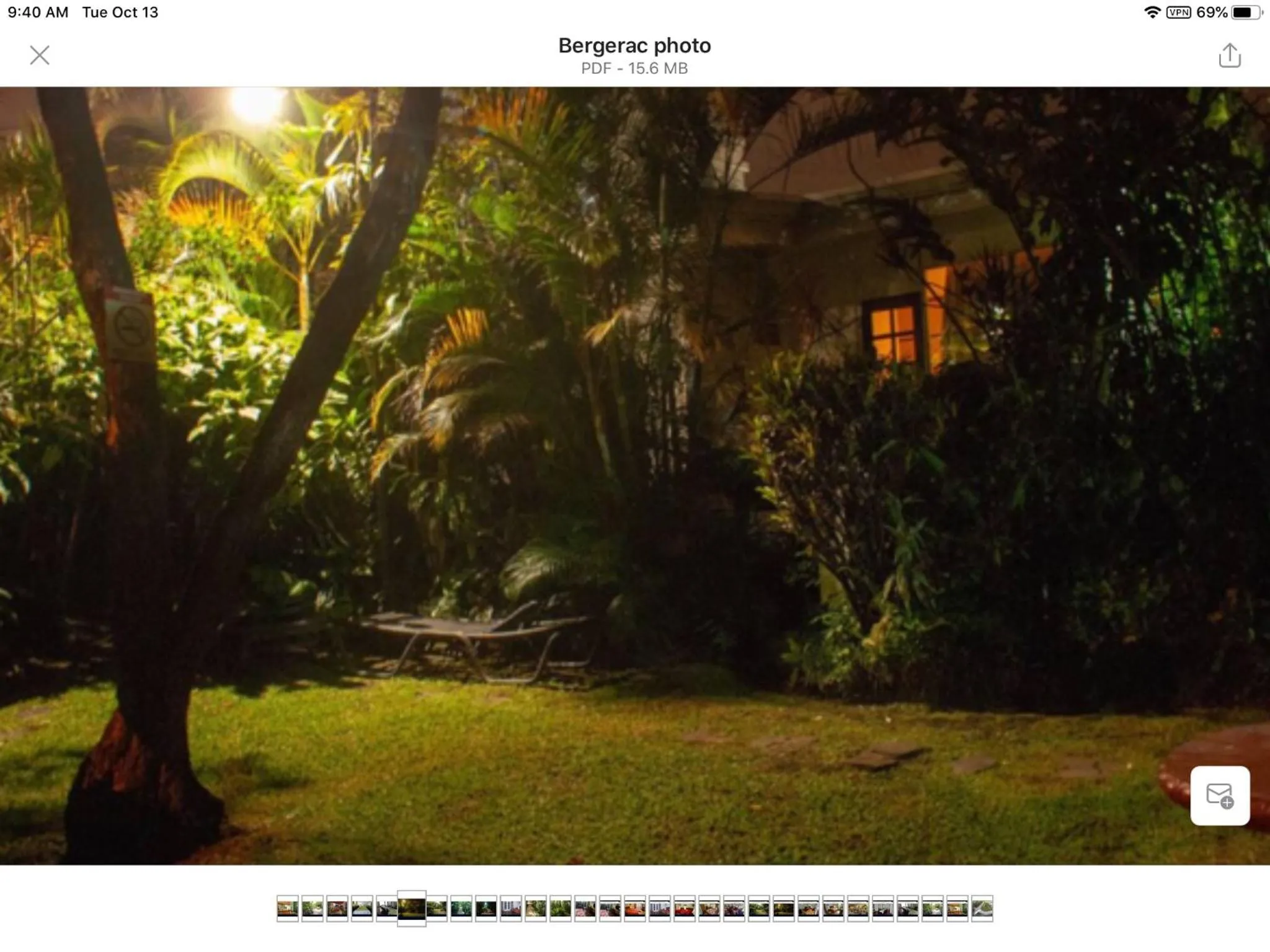 Garden view in La Bergerac Boutique Hotel