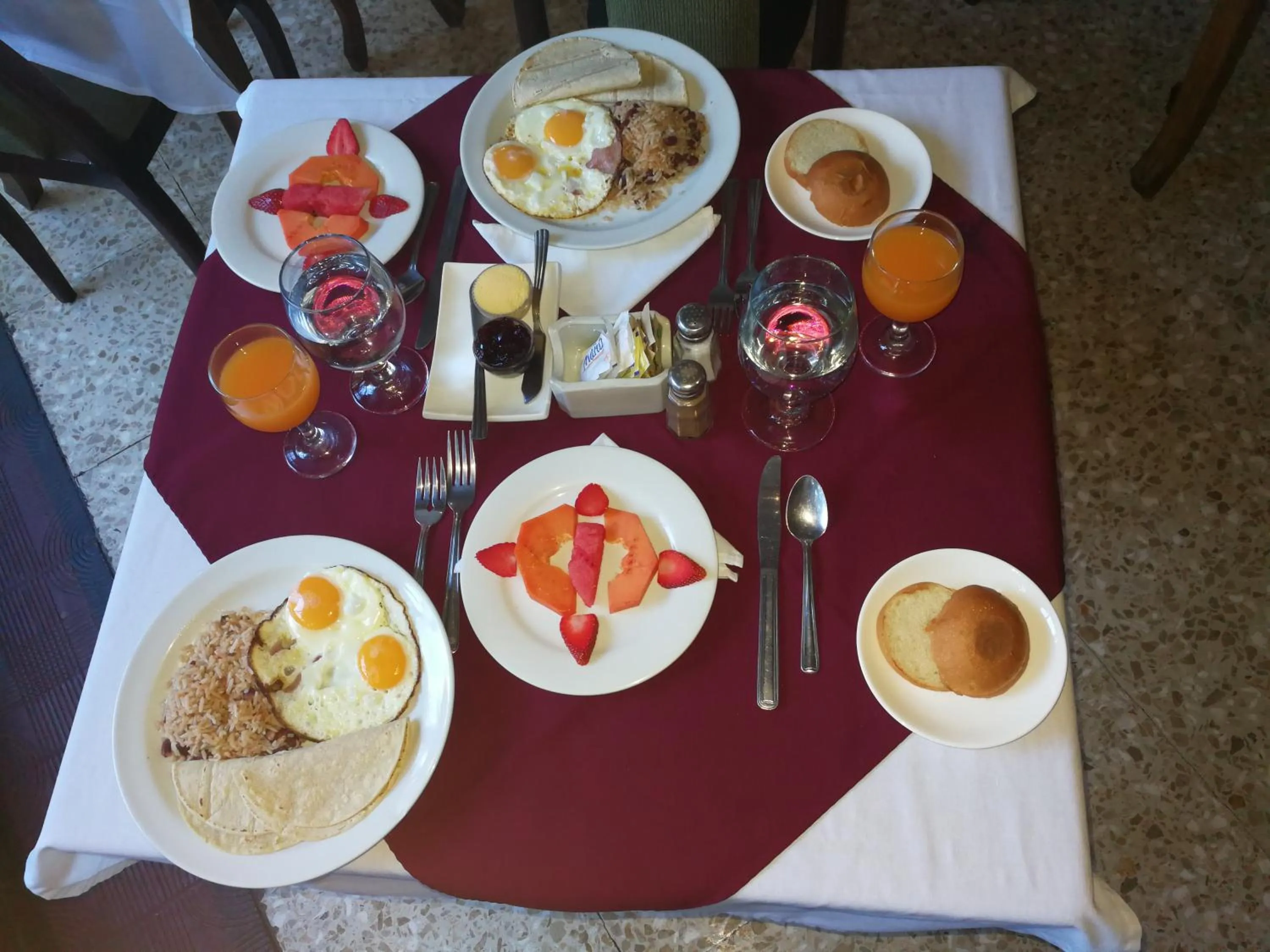 Breakfast in La Bergerac Boutique Hotel