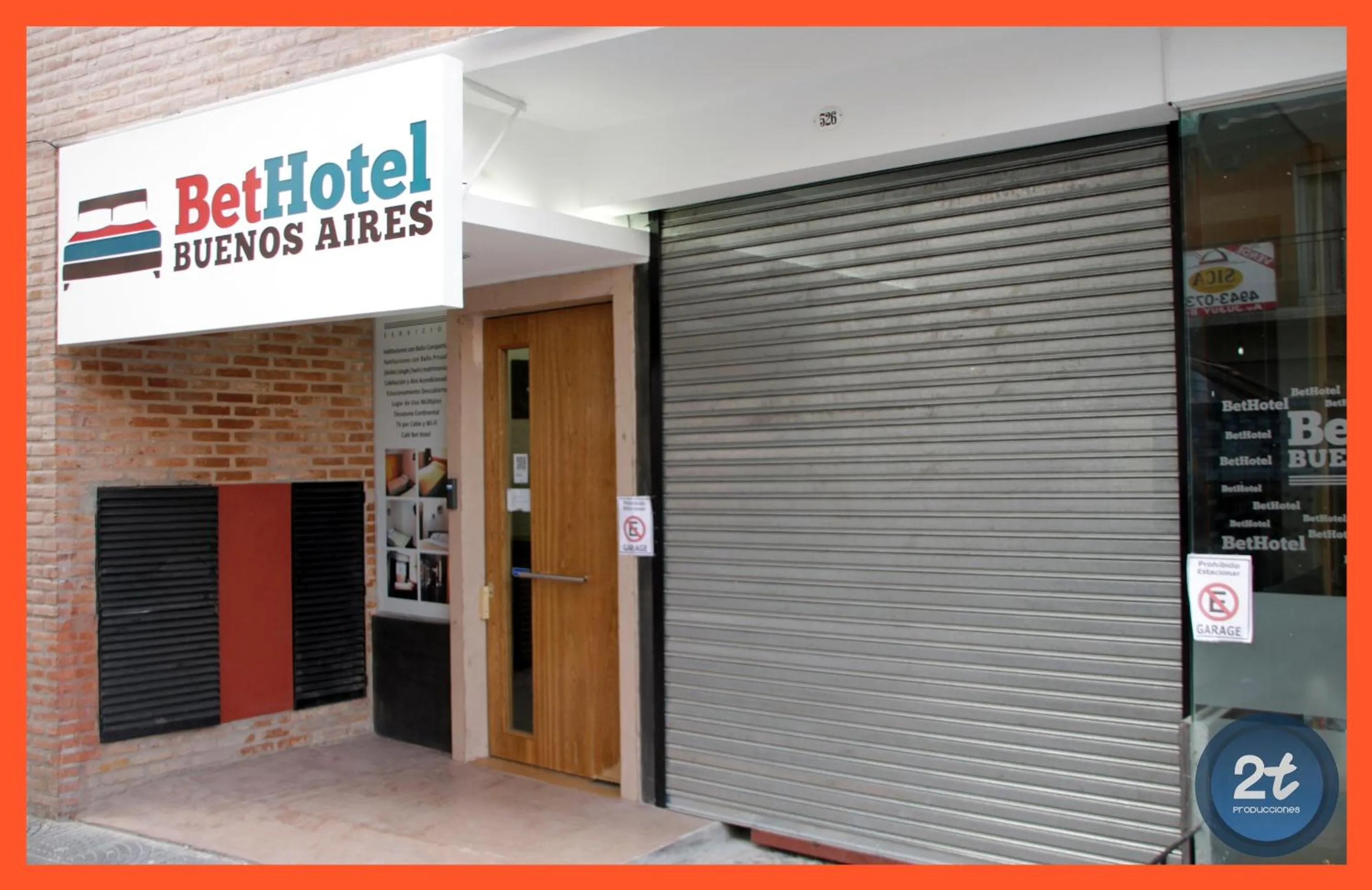 Facade/entrance in Bet Hotel Buenos Aires