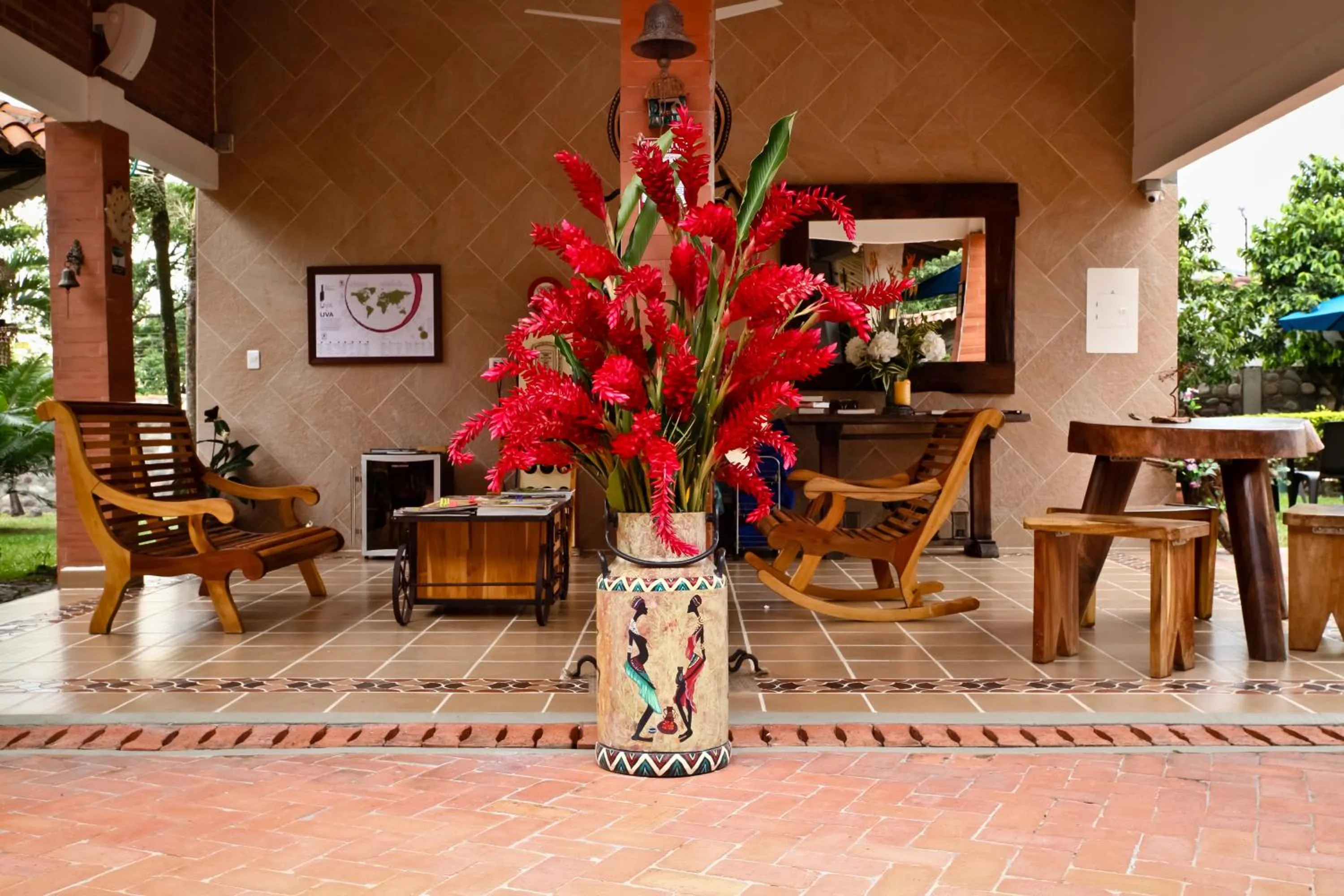 Lobby or reception in Hotel Boutique Villas de San Sebastián