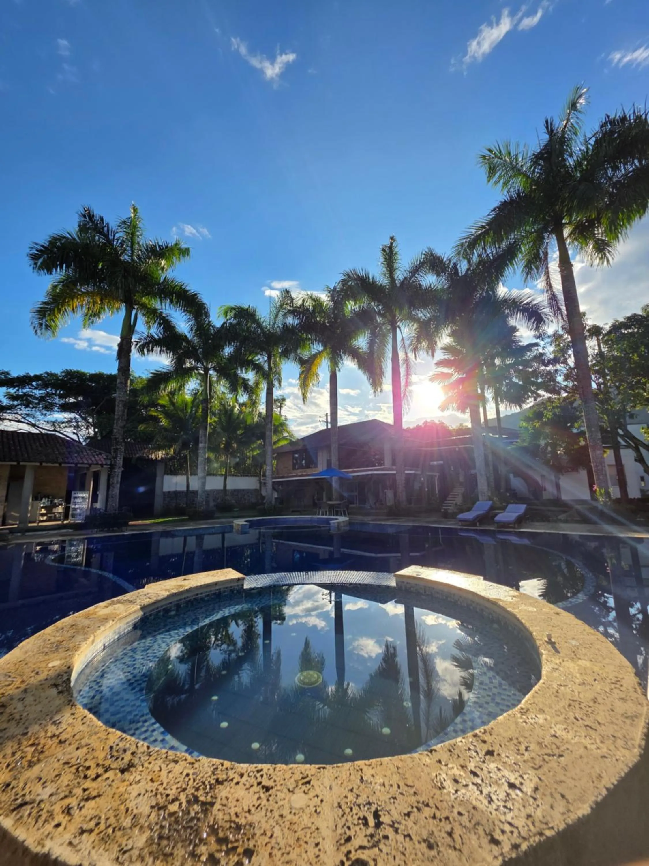 Swimming pool in Hotel Boutique Villas de San Sebastián